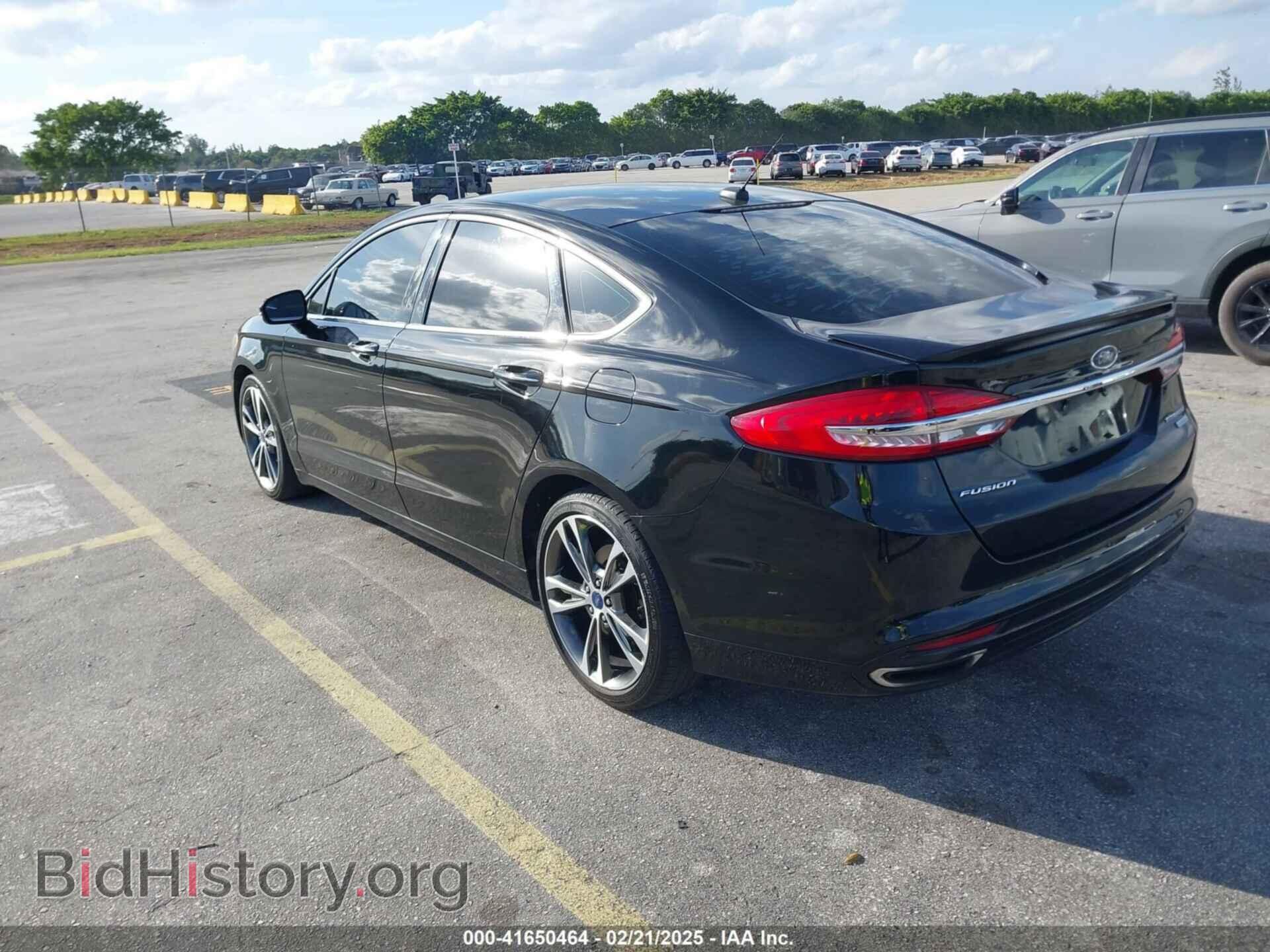 2017 FORD FUSION - VIN: 3FA6P0K95HR393030 - Фото 3