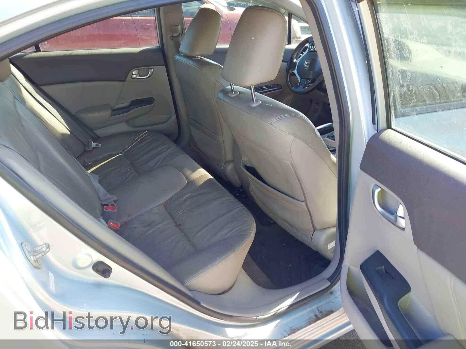 2012 HONDA CIVIC HYBRID - VIN: JHMFB4F37CS001053 - Фото 8