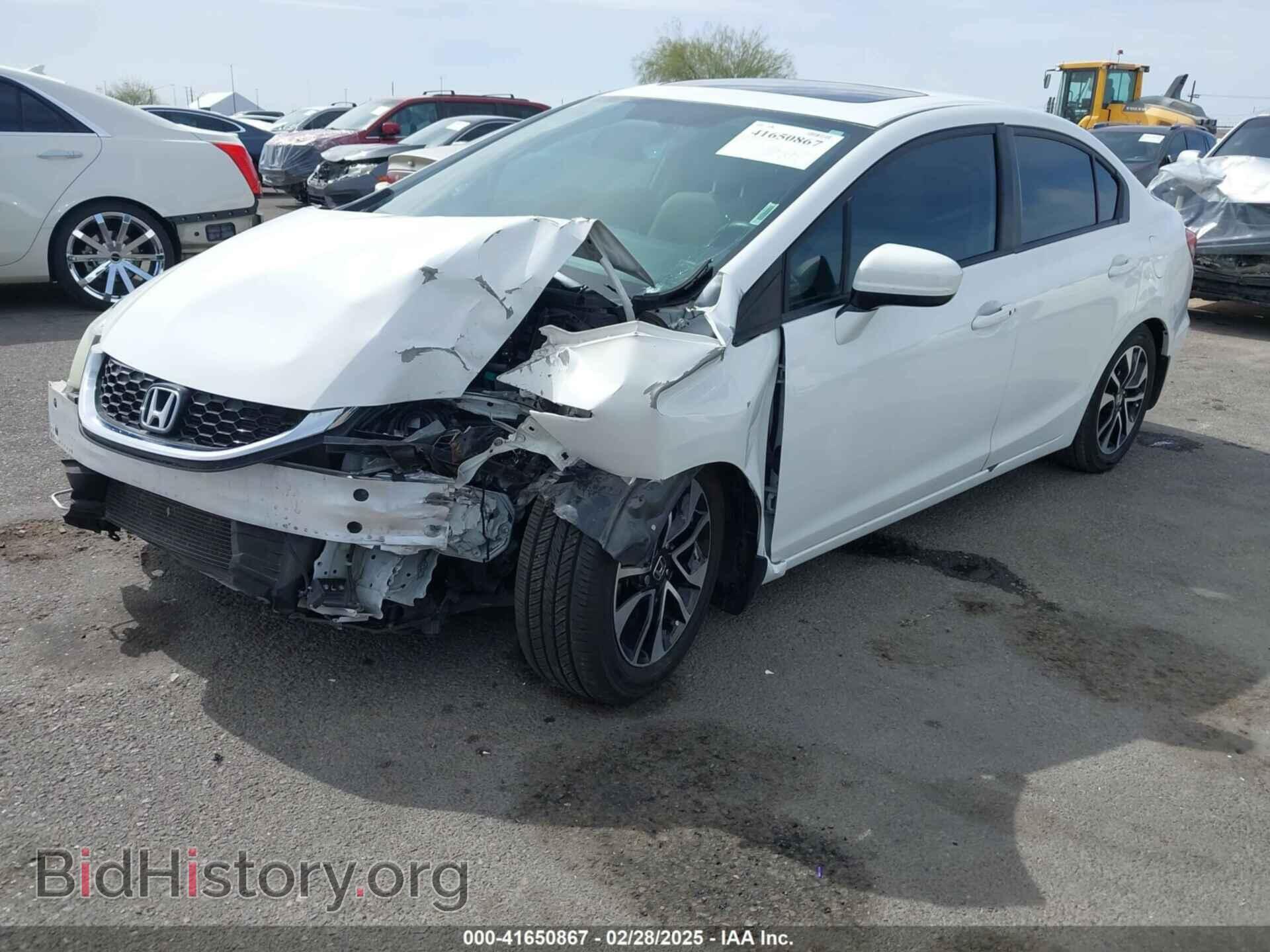 2015 HONDA CIVIC - VIN: 19XFB2F82FE038102 - Фото 2