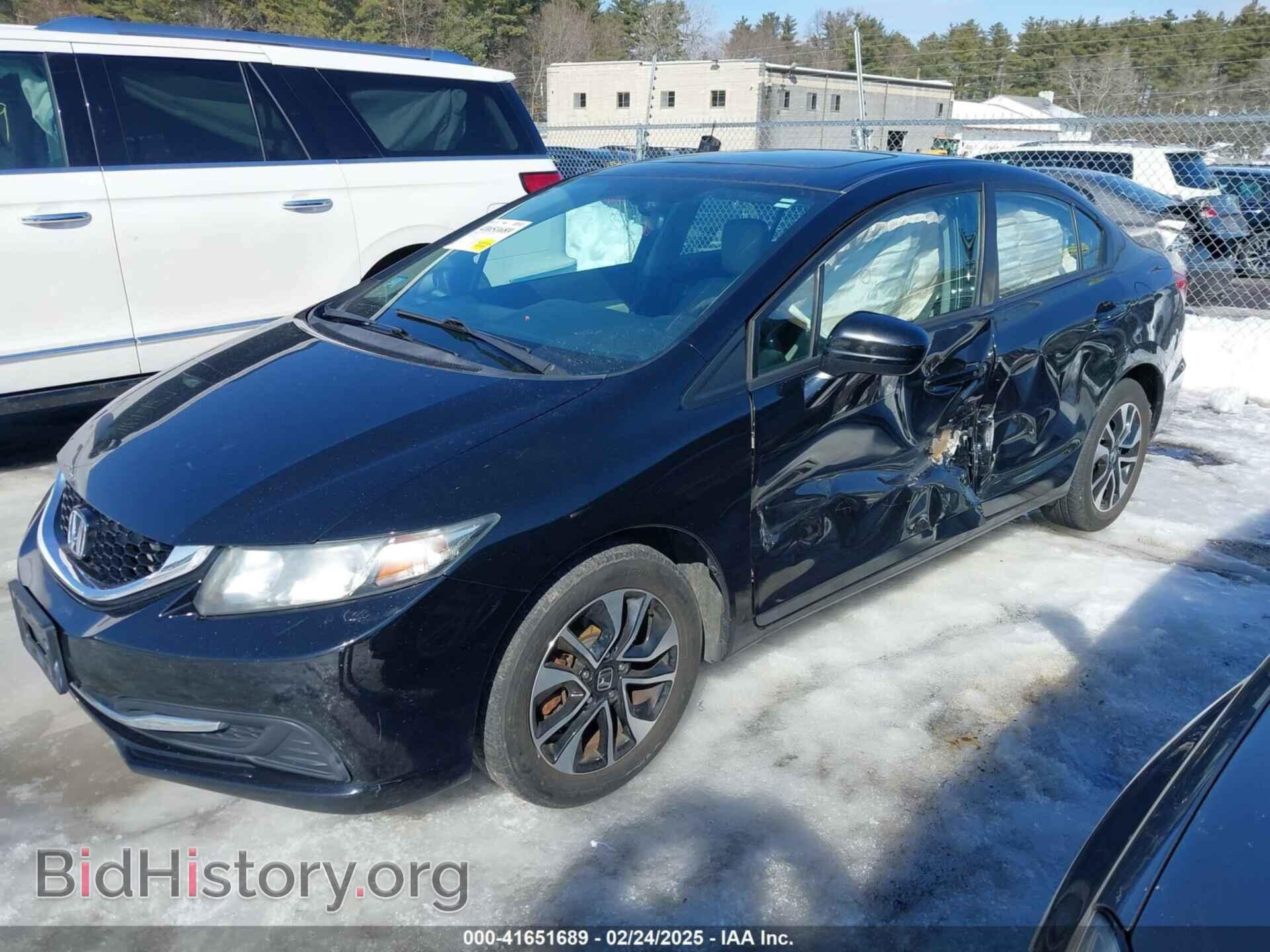 2014 HONDA CIVIC - VIN: 2HGFB2F80EH549151 - Фото 2