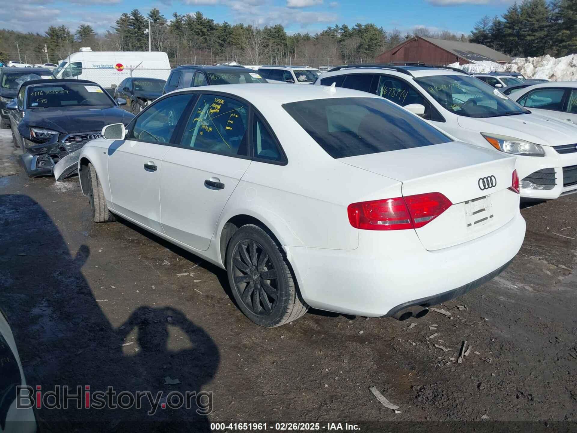2012 AUDI A4 - VIN: WAUBFAFL2CA115435 - Фото 3
