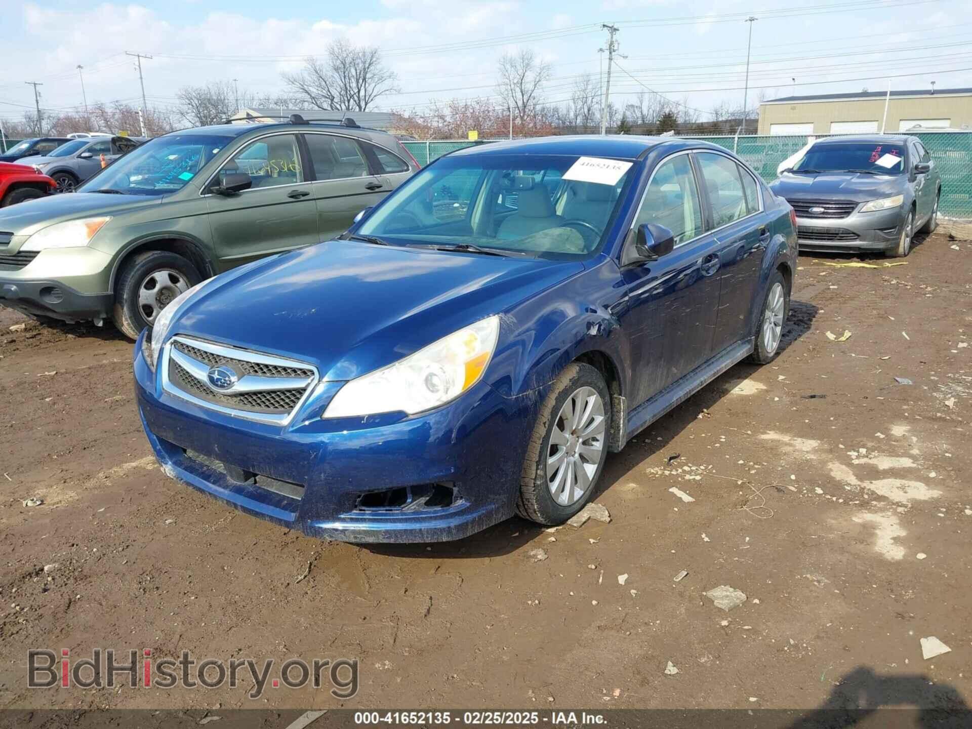 2011 SUBARU LEGACY - VIN: 4S3BMEJ63B2217823 - Фото 2