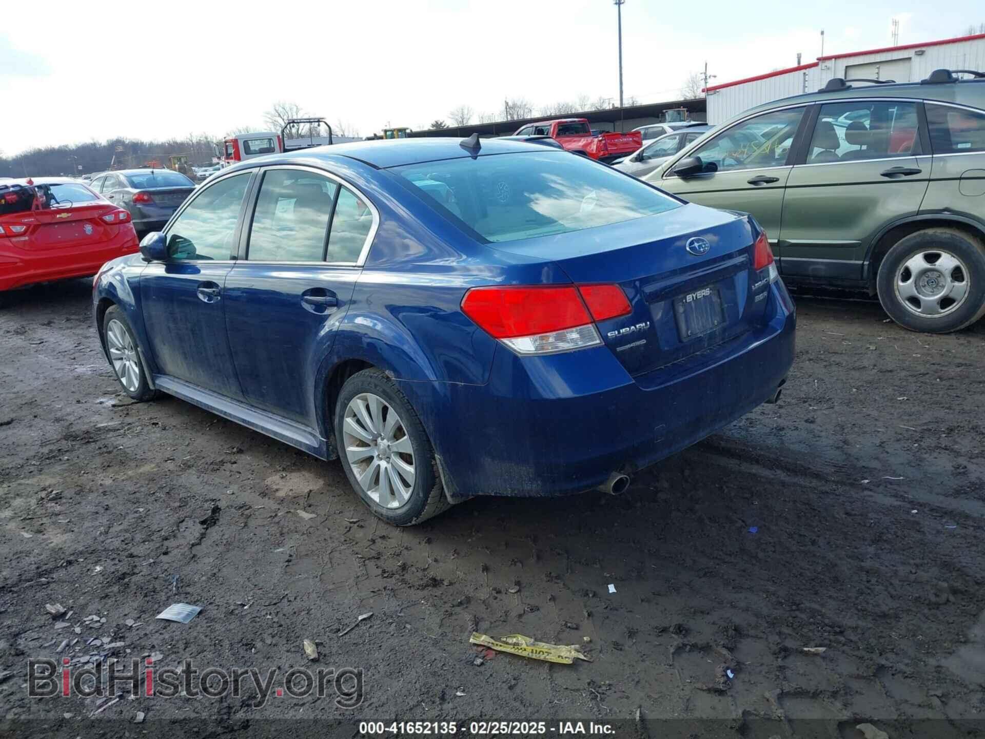 2011 SUBARU LEGACY - VIN: 4S3BMEJ63B2217823 - Фото 3