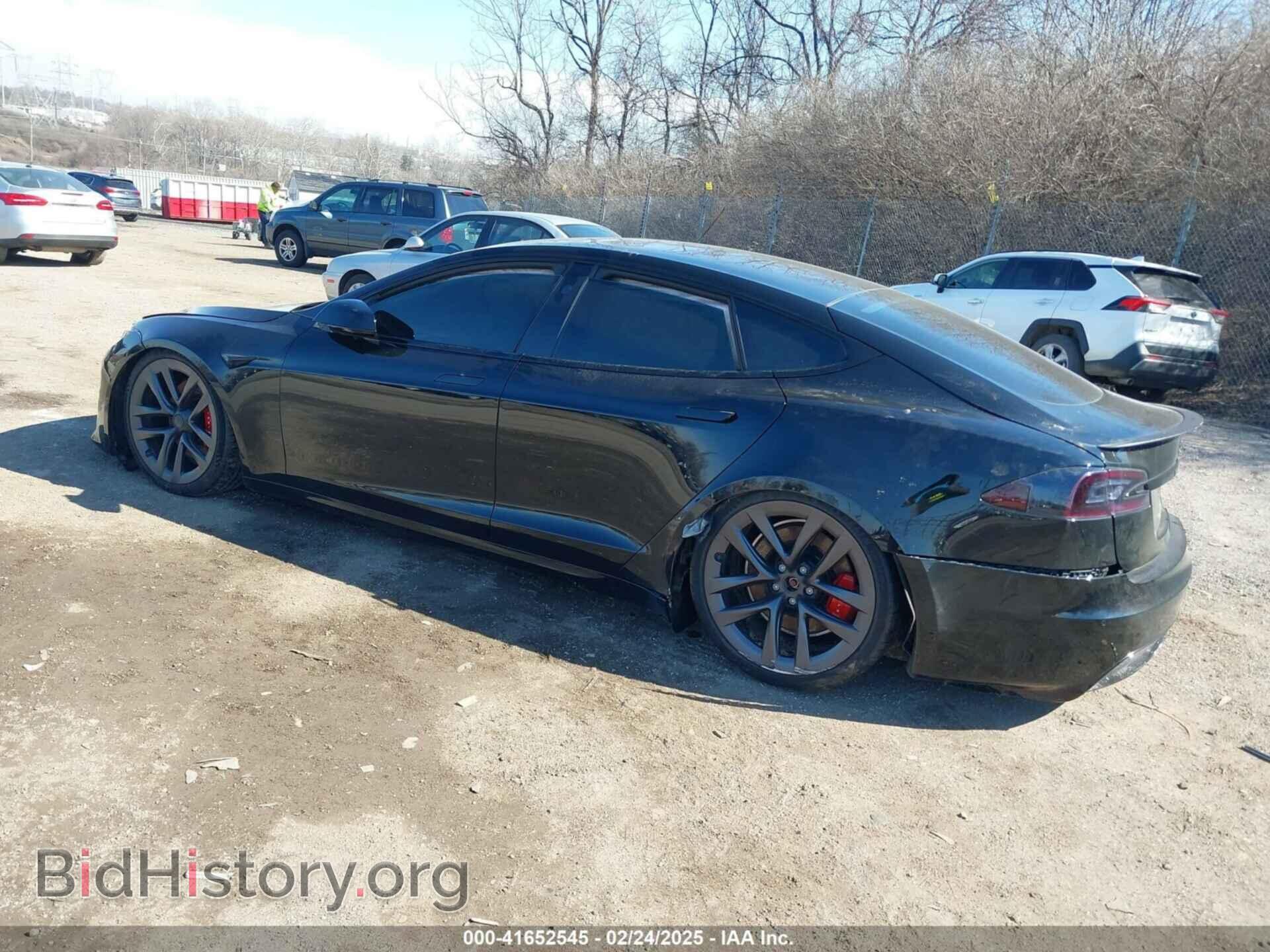 2022 TESLA MODEL S - VIN: 5YJSA1E50NF470991 - Фото 3
