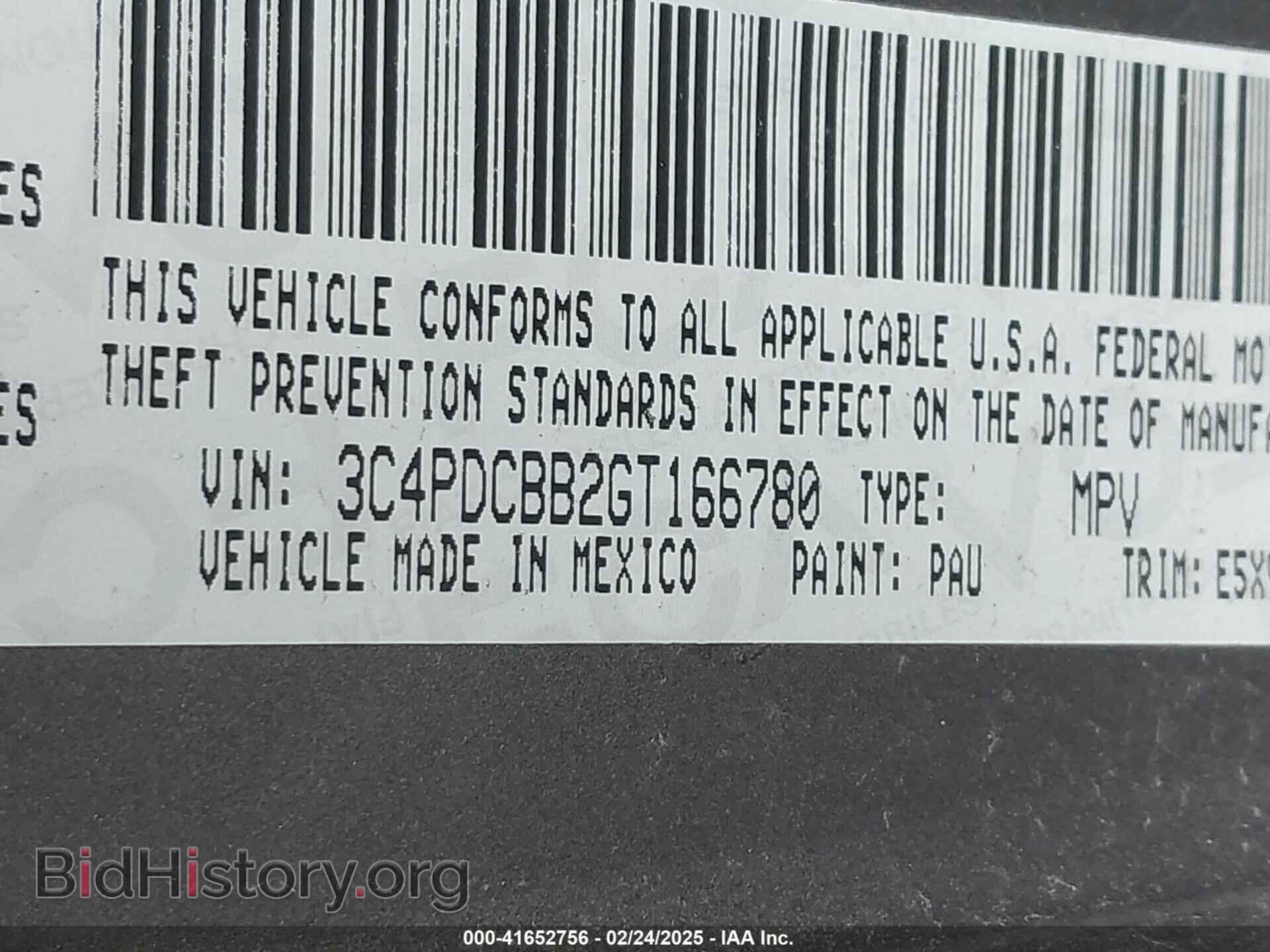 2016 DODGE JOURNEY - VIN: 3C4PDCBB2GT166780 - Photo 9