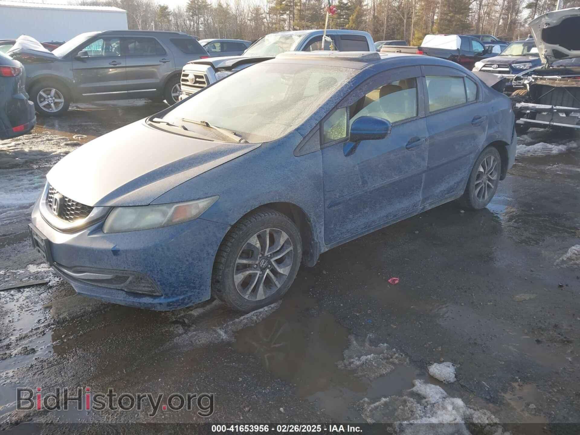 2014 HONDA CIVIC - VIN: 2HGFB2F82EH501599 - Фото 2