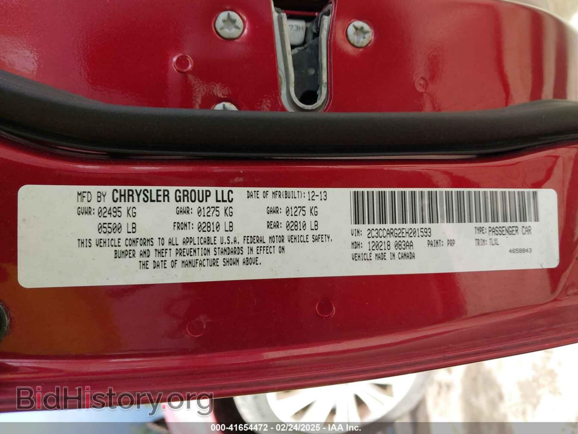 2014 CHRYSLER 300 - VIN: 2C3CCARG2EH201593 - Photo 9