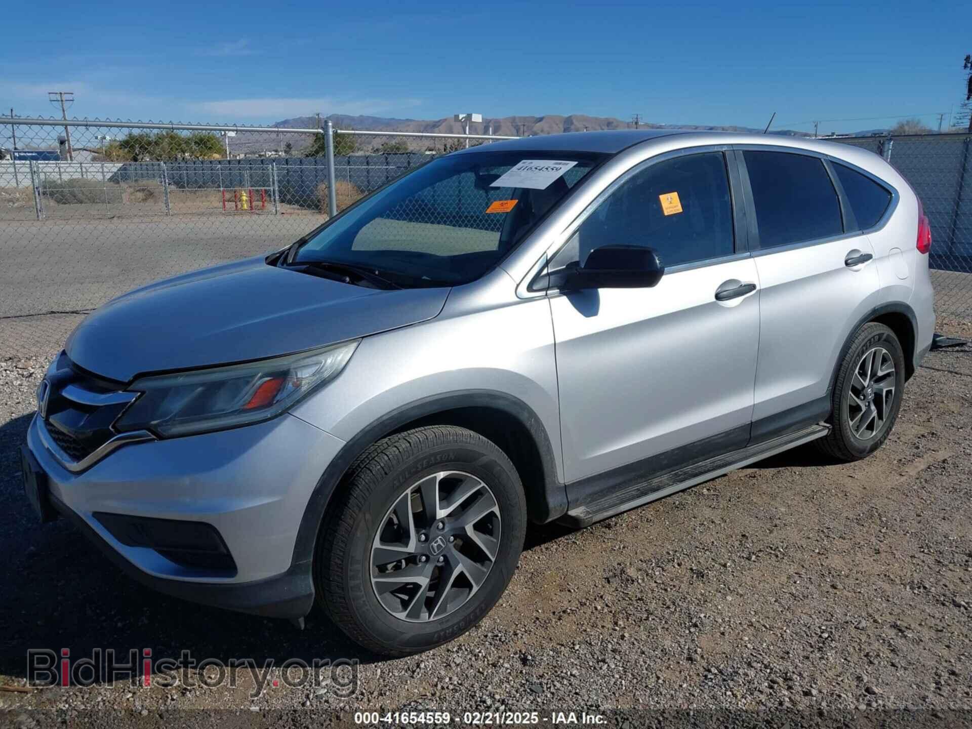 2016 HONDA CR-V - VIN: 2HKRM3H4XGH553000 - Фото 2