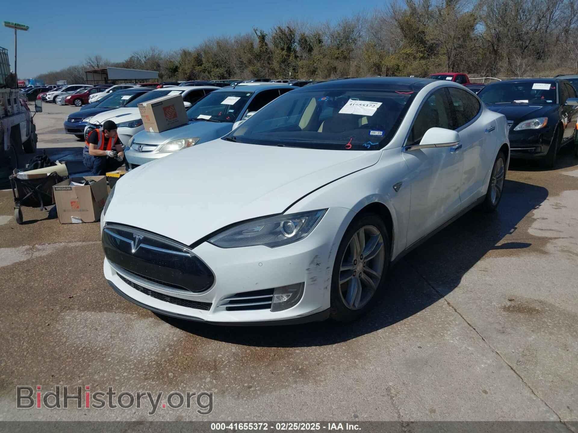 2013 TESLA MODEL S - VIN: 5YJSA1CN2DFP28624 - Photo 2