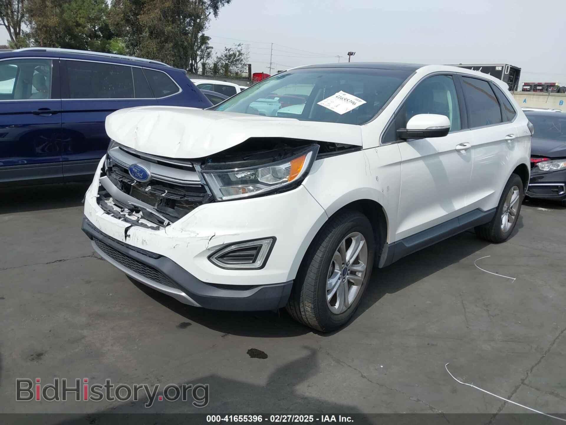 2015 FORD EDGE - VIN: 2FMPK4J88FBB67715 - Фото 2