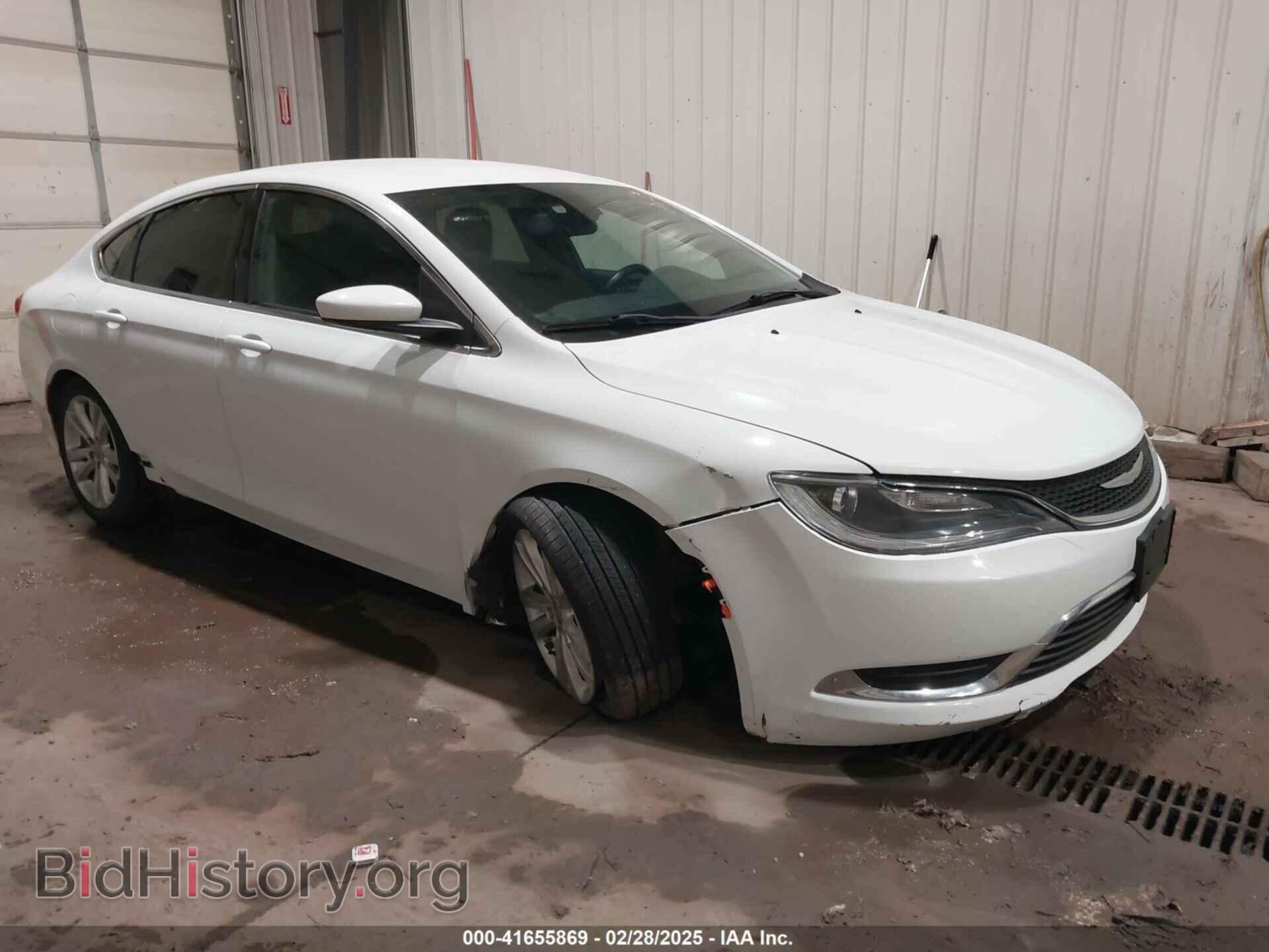 Фотография 1C3CCCAB1FN604050 - CHRYSLER 200 2015