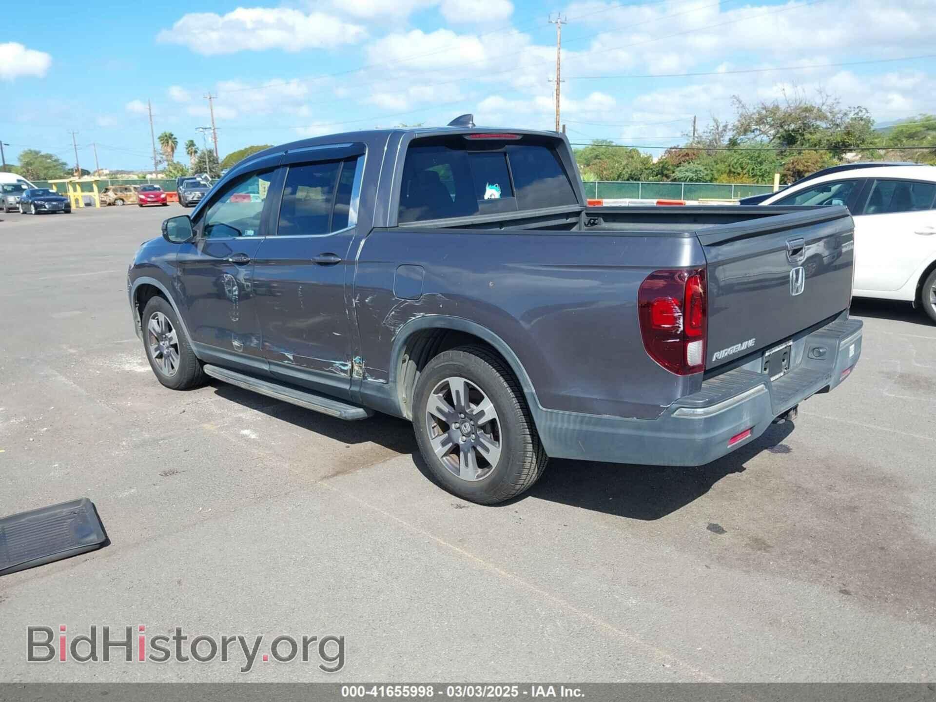 2019 HONDA RIDGELINE - VIN: 5FPYK2F67KB001839 - Фото 3