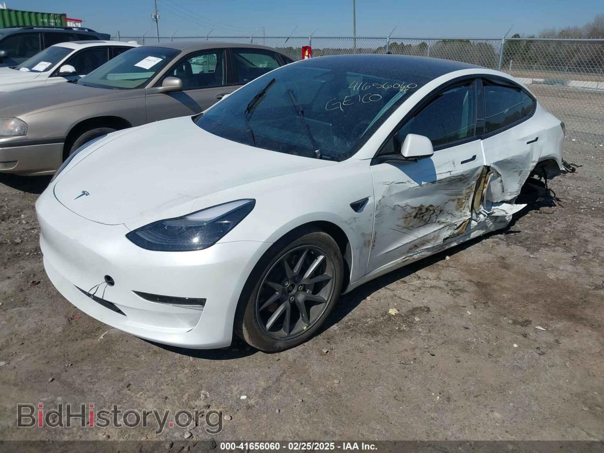 2023 TESLA MODEL 3 - VIN: 5YJ3E1EB1PF393565 - Фото 2