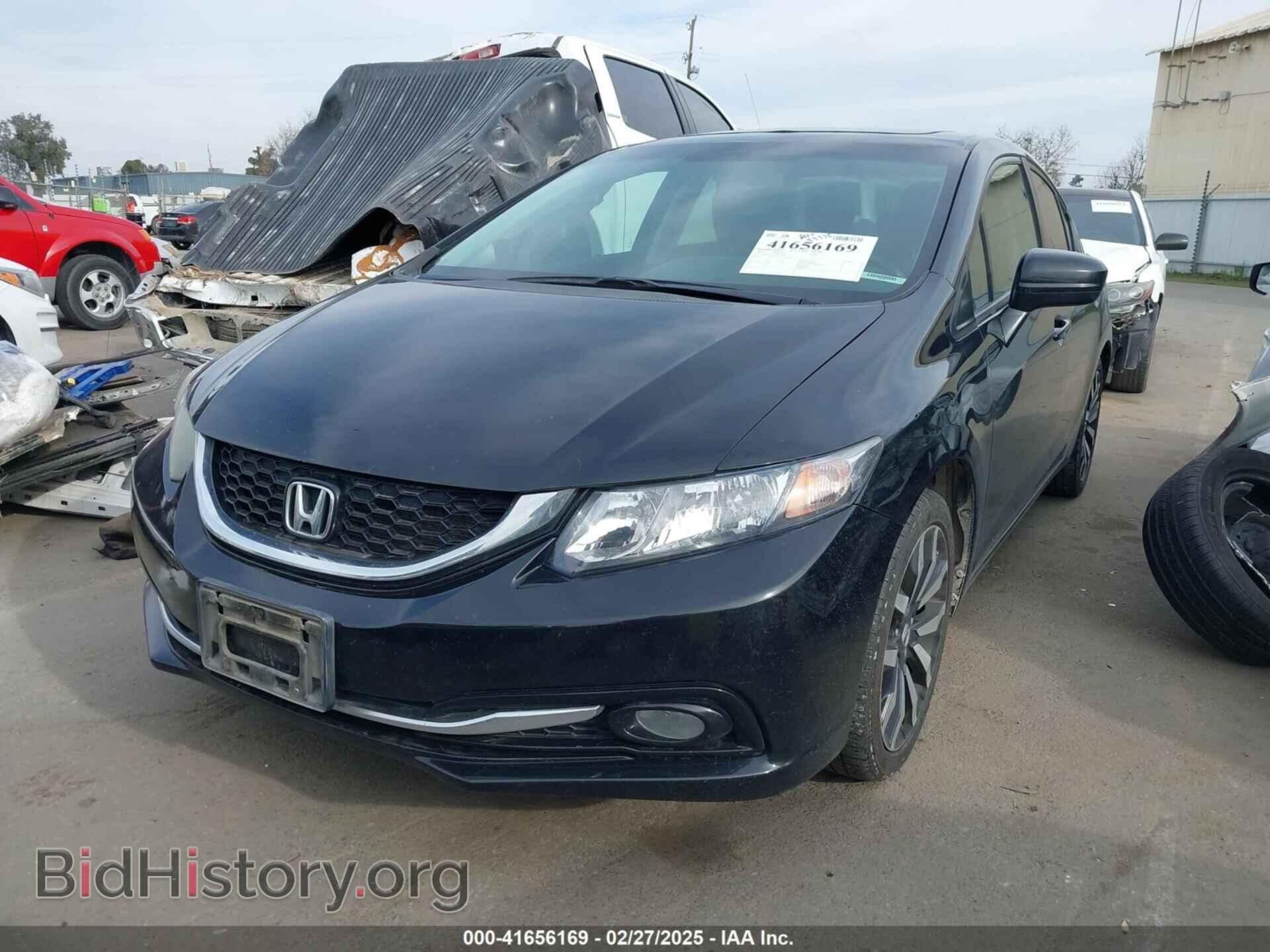2015 HONDA CIVIC - VIN: 2HGFB2F93FH555049 - Фото 2