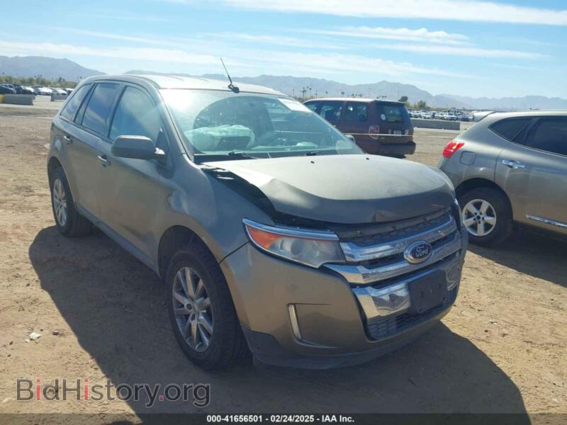 2014 Ford EDGE SEL (VIN 2FMDK3JC7EBB18487) — photo 1 of 16, IAAI, damage: front end