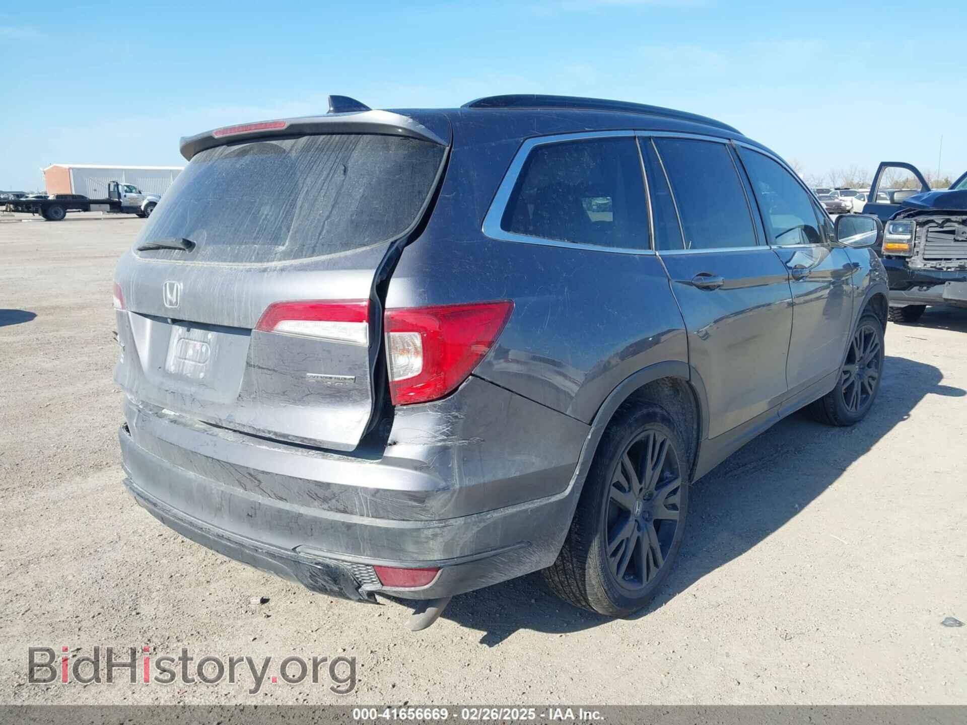 2021 HONDA PILOT - VIN: 5FNYF5H27MB040801 - Фото 4