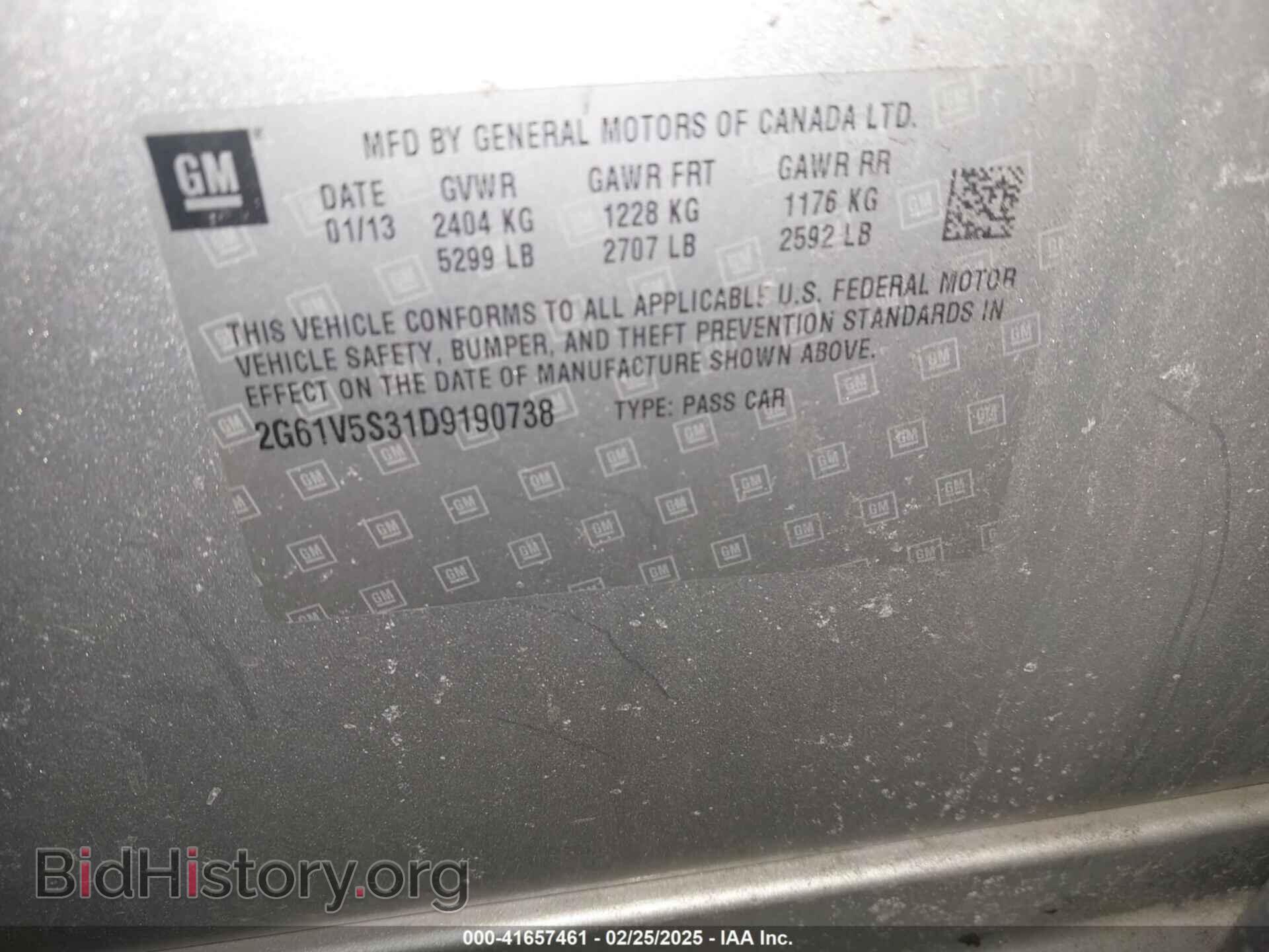 2013 CADILLAC XTS - VIN: 2G61V5S31D9190738 - Photo 9