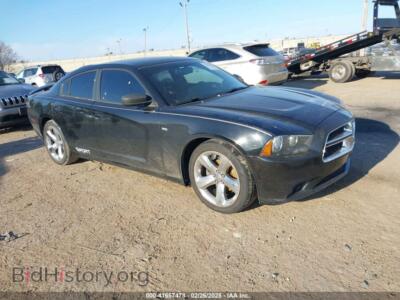 2014 Dodge CHARGER SXT, черный — VIN 2C3CDXHG2EH369350, IAAI