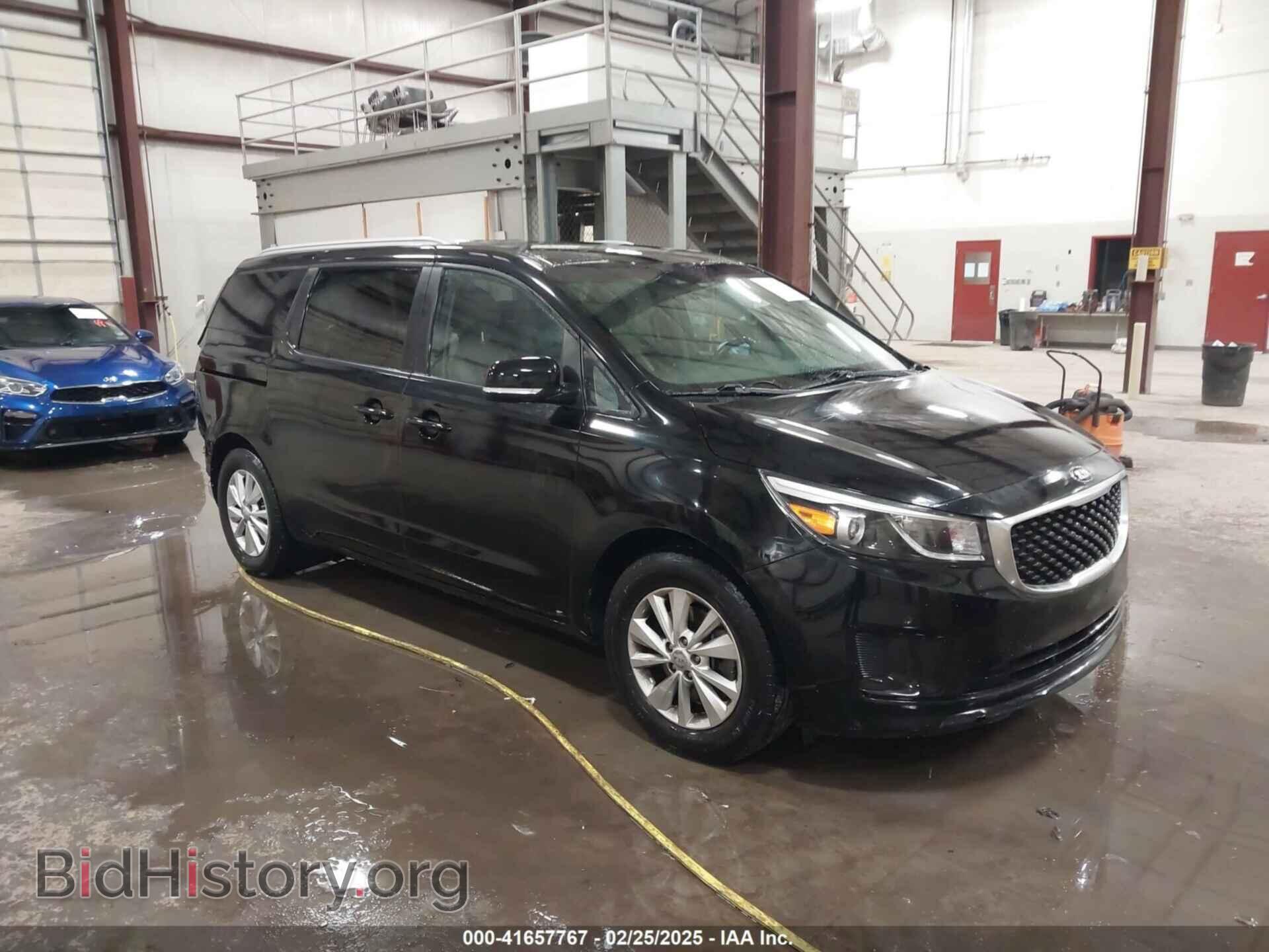 Фотография KNDMB5C10H6242020 - KIA SEDONA 2017