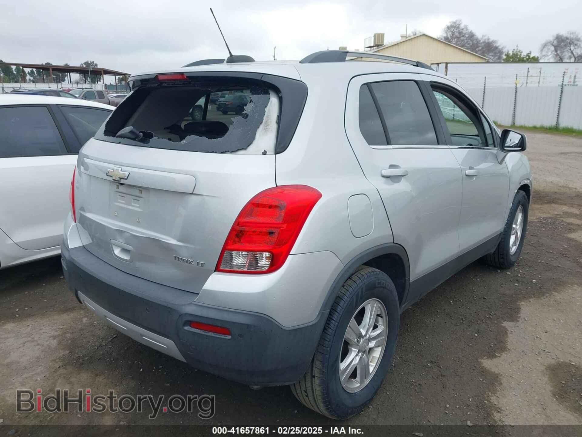 2015 CHEVROLET TRAX - VIN: 3GNCJLSB2FL212718 - Фото 4