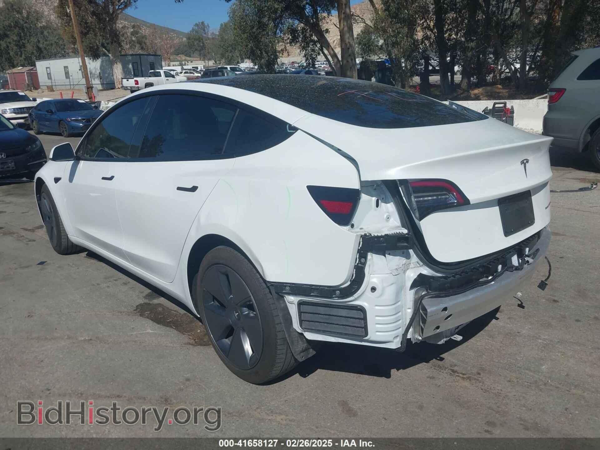 2022 TESLA MODEL 3 - VIN: 5YJ3E1EB8NF212930 - Фото 3