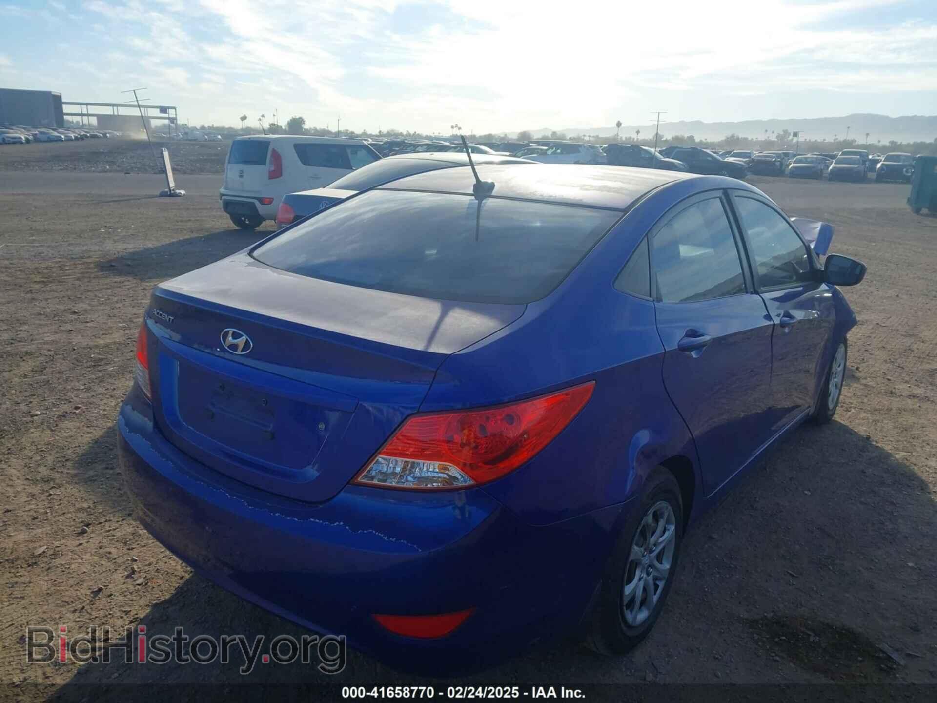 2012 HYUNDAI ACCENT - VIN: KMHCT4AE5CU188061 - Фото 4