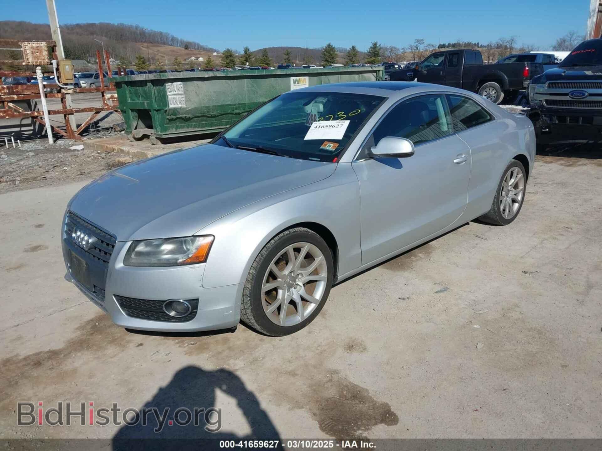 2012 AUDI A5 - VIN: WAULFAFR2CA003730 - Фото 2