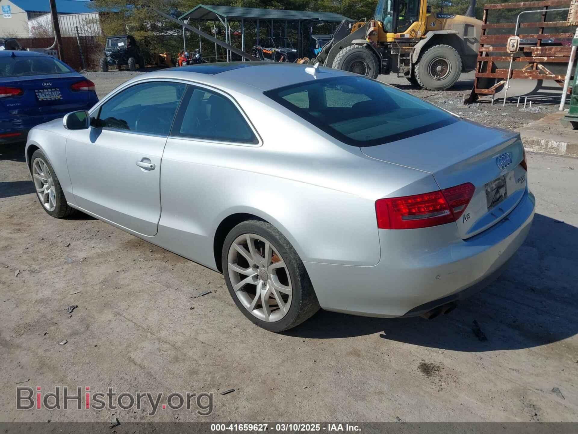 2012 AUDI A5 - VIN: WAULFAFR2CA003730 - Фото 3