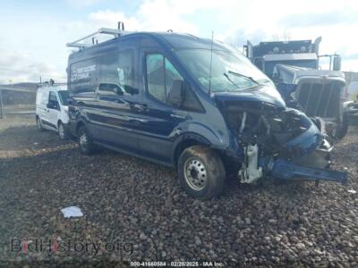 2020 Ford TRANSIT-350, blue — VIN 1FTBW9CG5LKB38291, IAAI