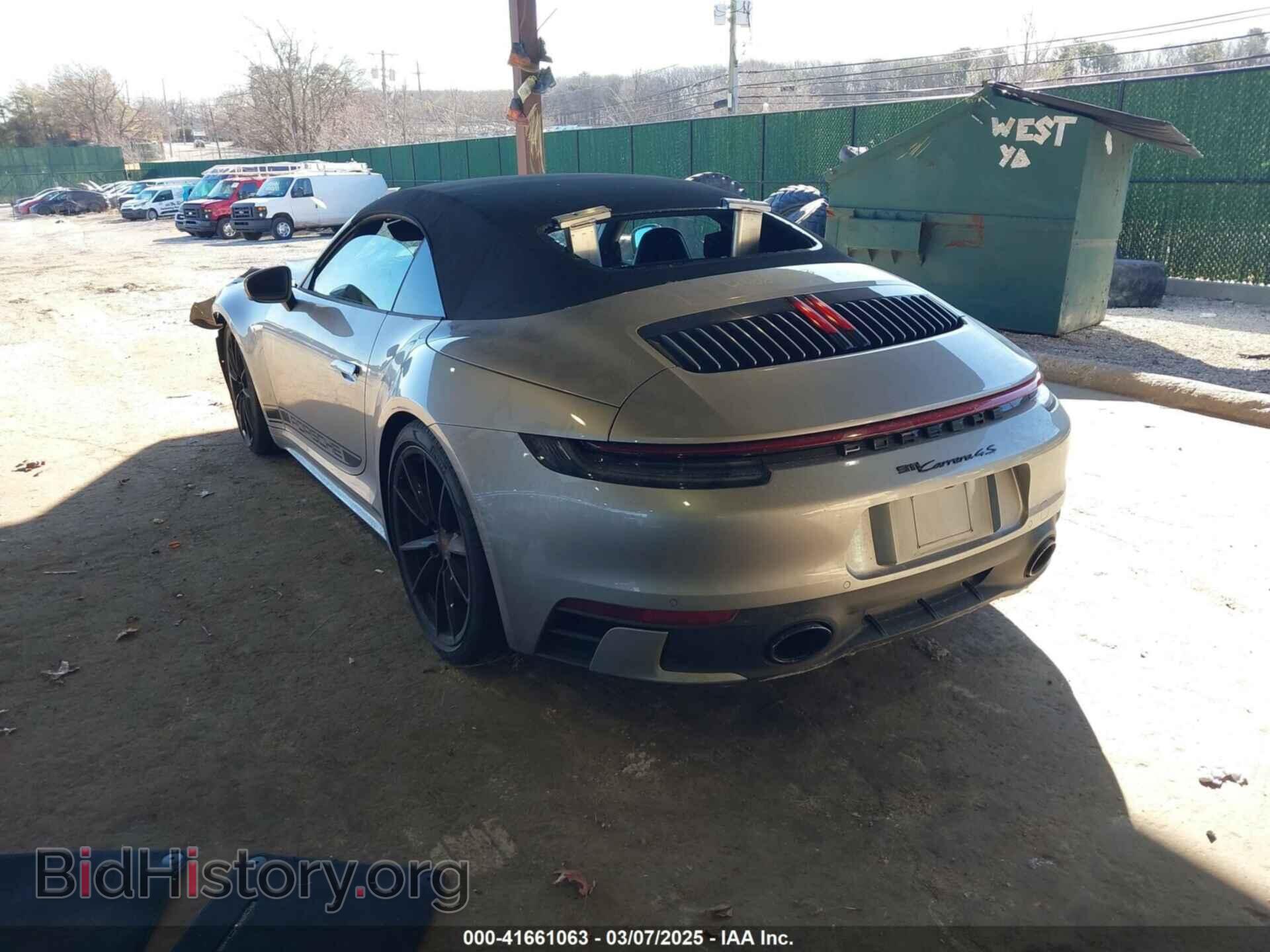 2020 PORSCHE 911 - VIN: WP0CB2A93LS264094 - Фото 3