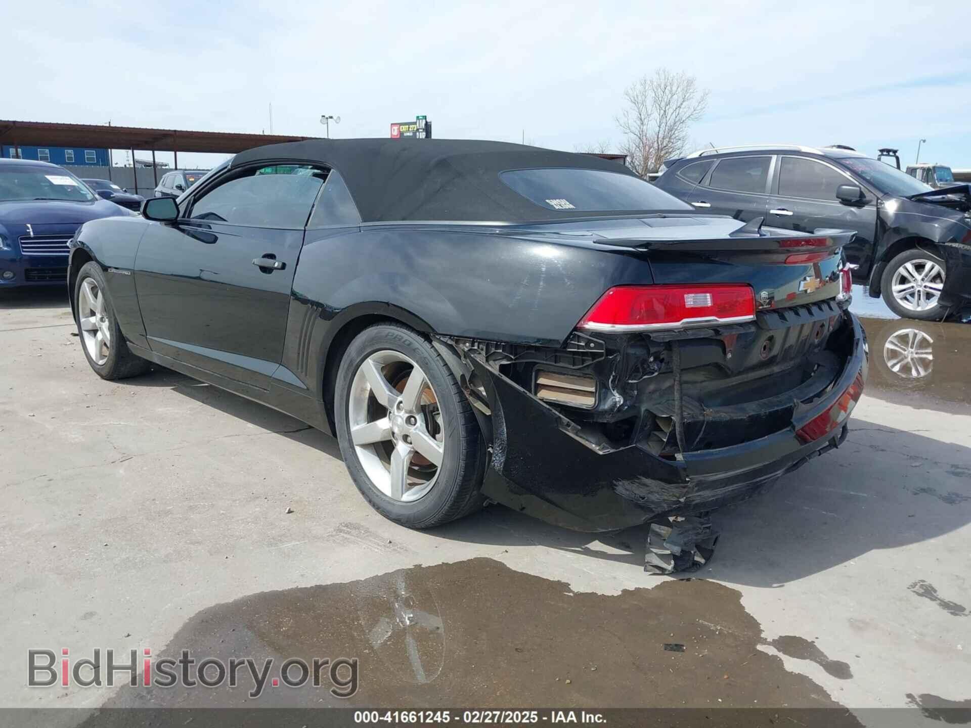 2015 CHEVROLET CAMARO - VIN: 2G1FD3D39F9186469 - Фото 3