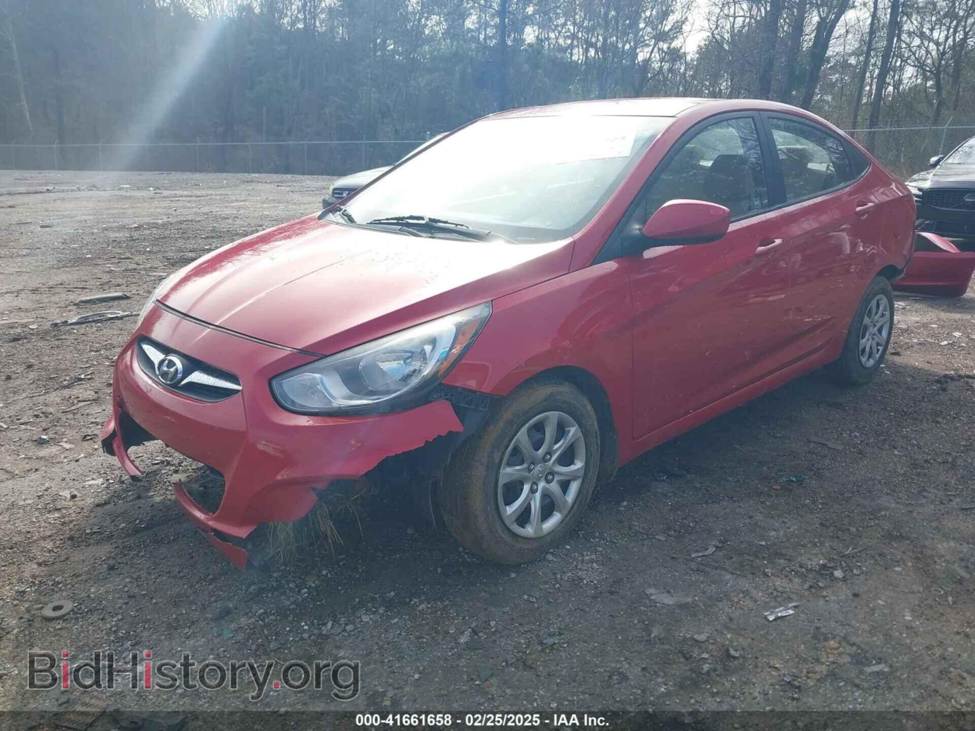 2013 HYUNDAI ACCENT - VIN: KMHCT4AE6DU474969 - Фото 2