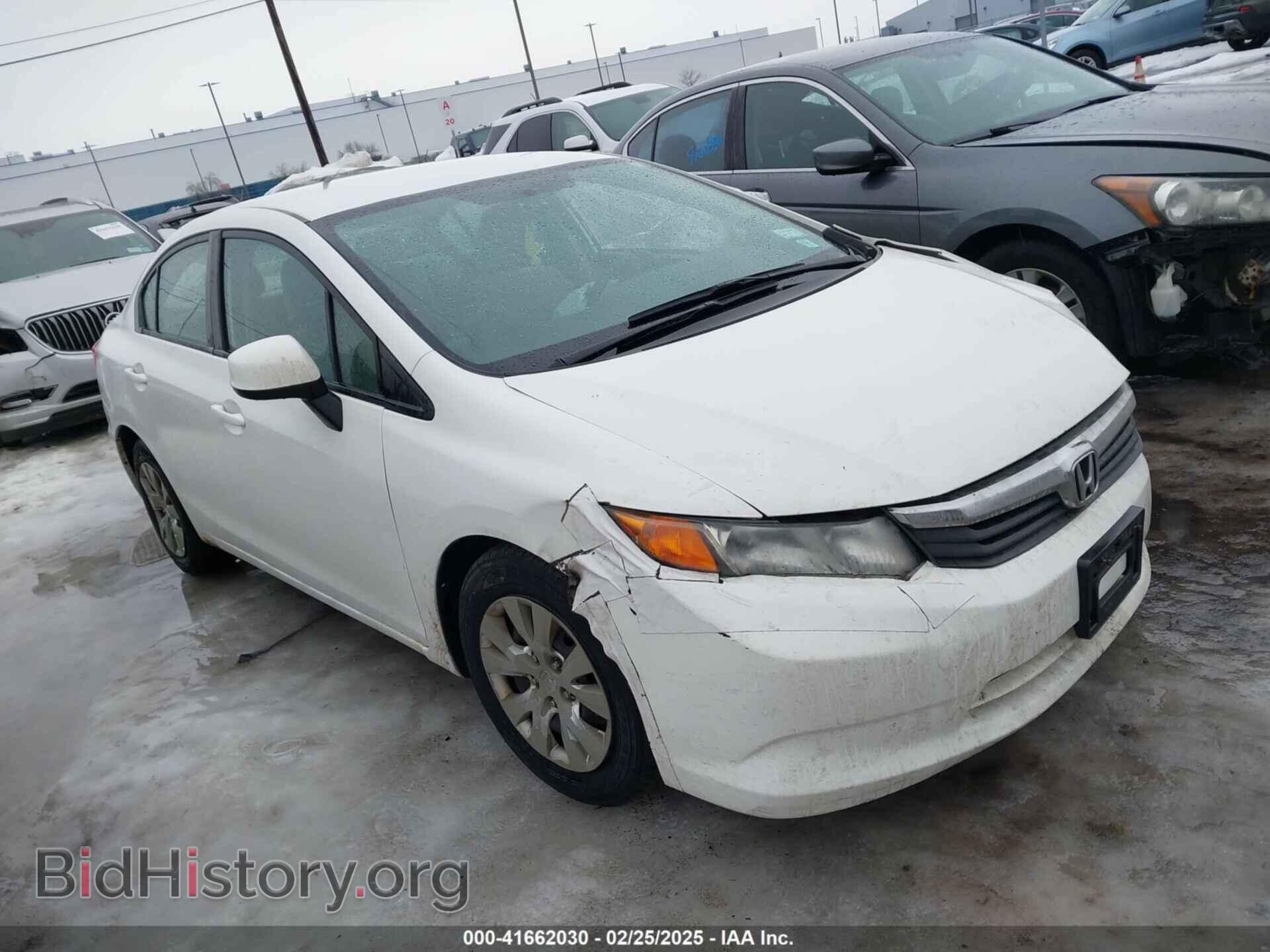 Фотография 2HGFB2F56CH607279 - HONDA CIVIC 2012