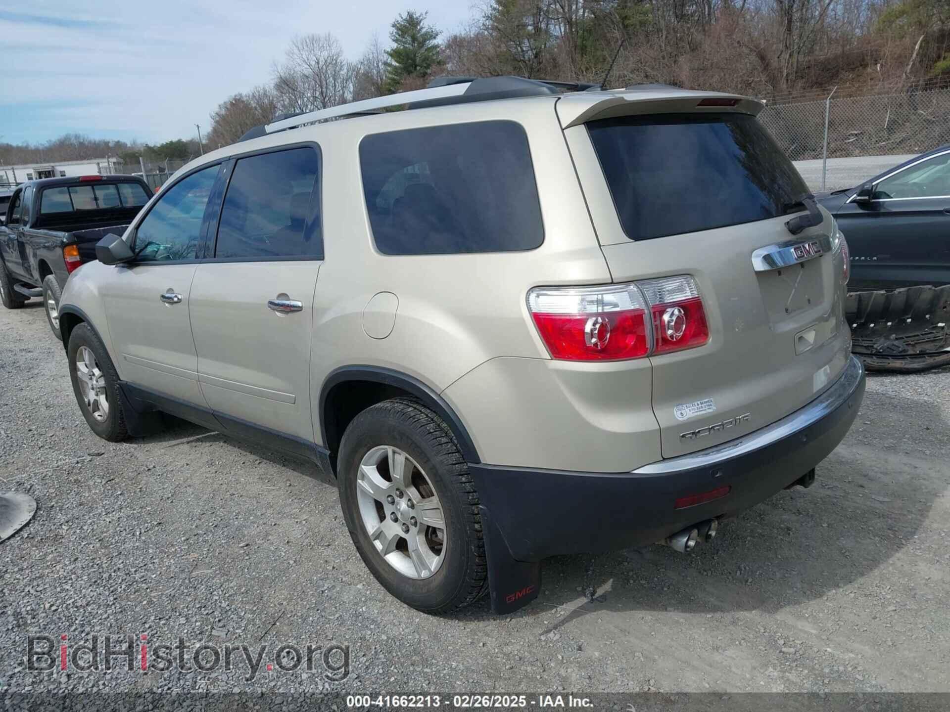 2010 GMC ACADIA - VIN: 1GKLVLED0AJ115337 - Фото 3