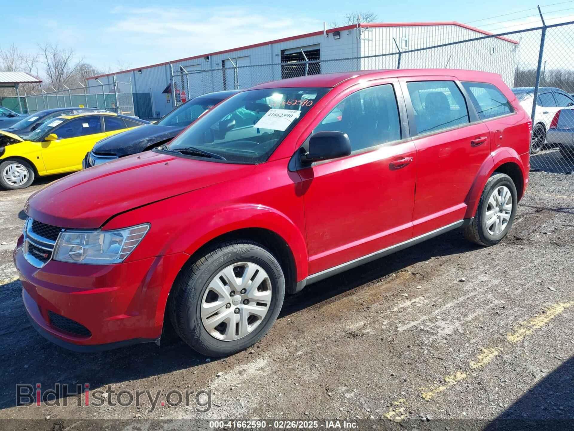 2014 DODGE JOURNEY - VIN: 3C4PDCAB8ET170668 - Фото 2