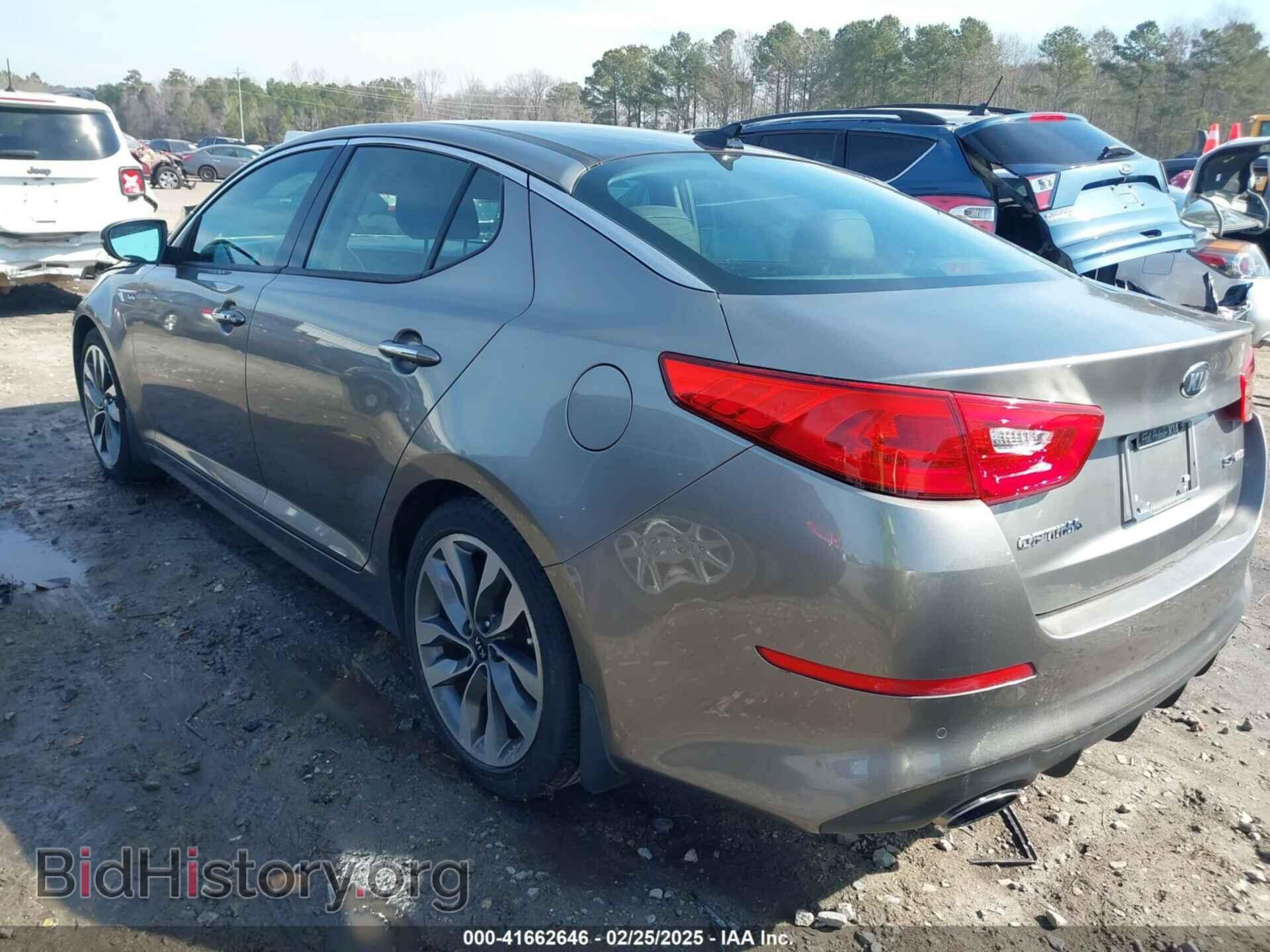 2015 KIA OPTIMA - VIN: 5XXGR4A62FG404441 - Фото 3