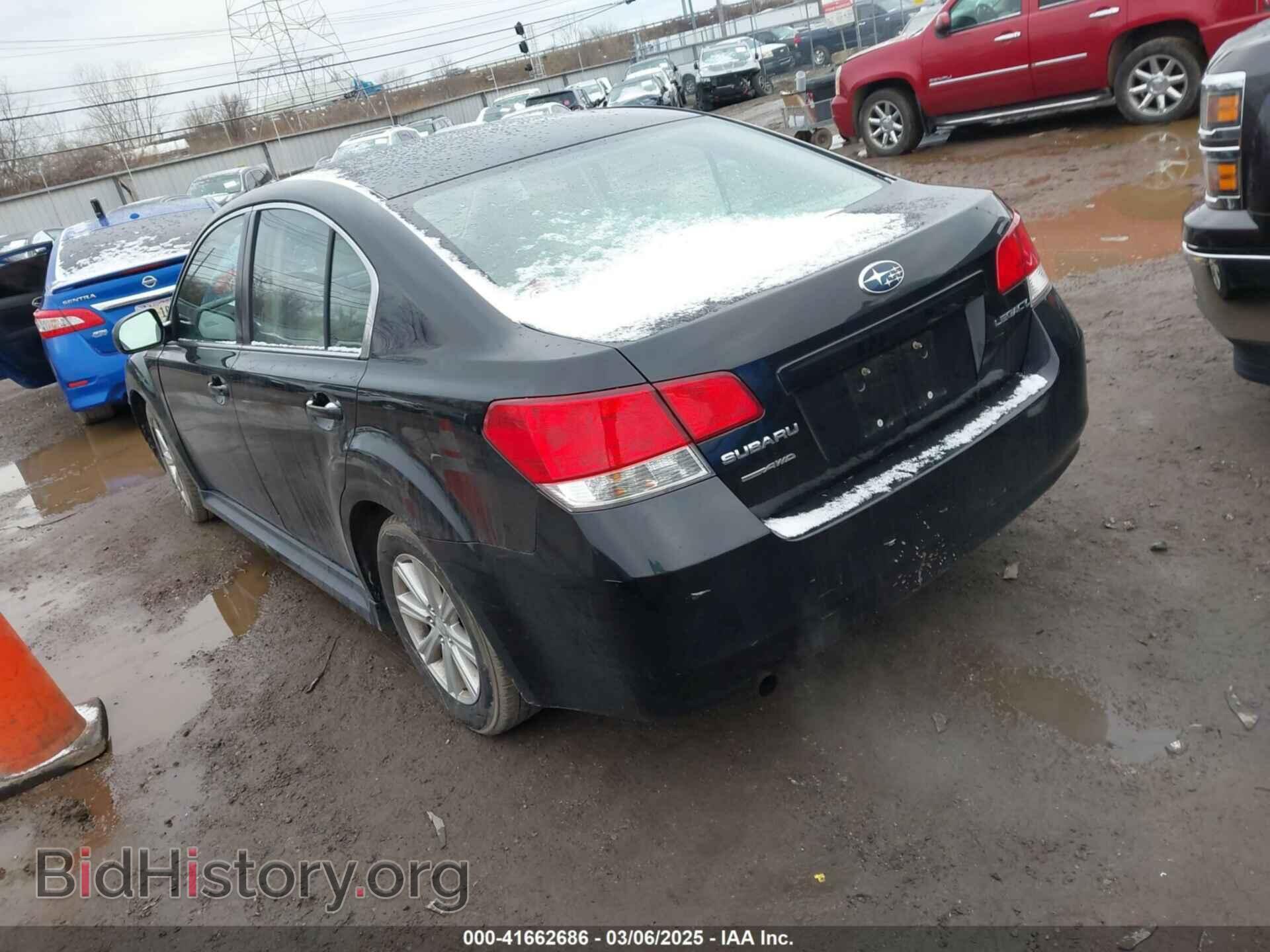 2012 SUBARU LEGACY - VIN: 4S3BMCA69C3036418 - Фото 3