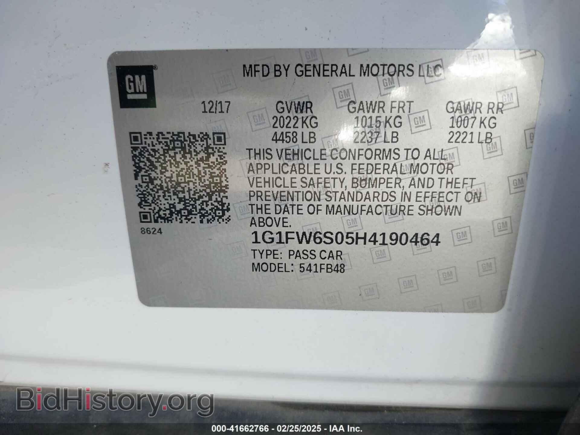 2017 CHEVROLET BOLT EV - VIN: 1G1FW6S05H4190464 - Фото 9