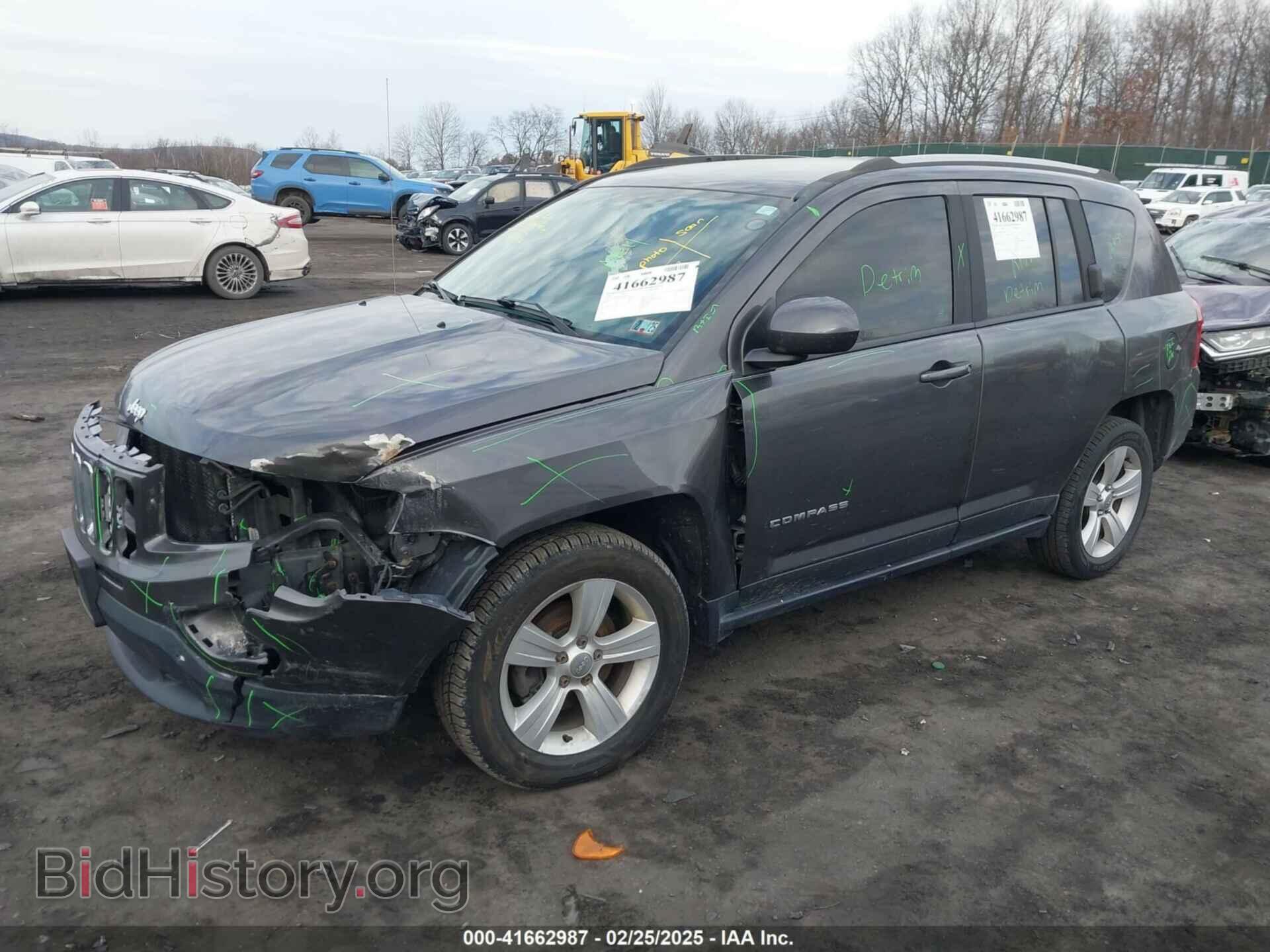 2016 JEEP COMPASS - VIN: 1C4NJDEB5GD544596 - Фото 2