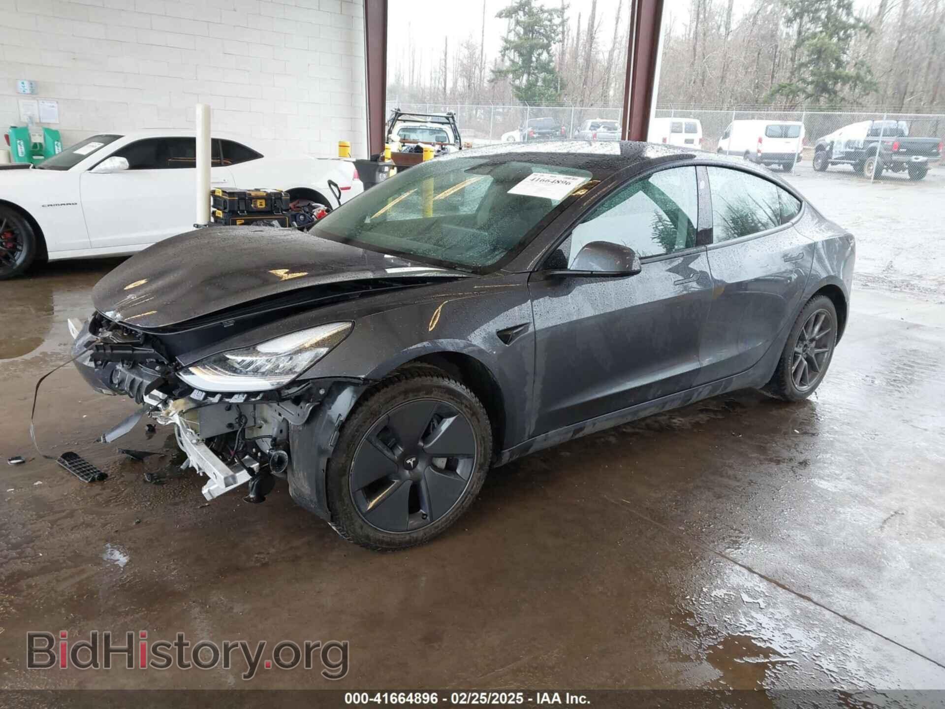 2022 TESLA MODEL 3 - VIN: 5YJ3E1EB9NF260064 - Фото 2