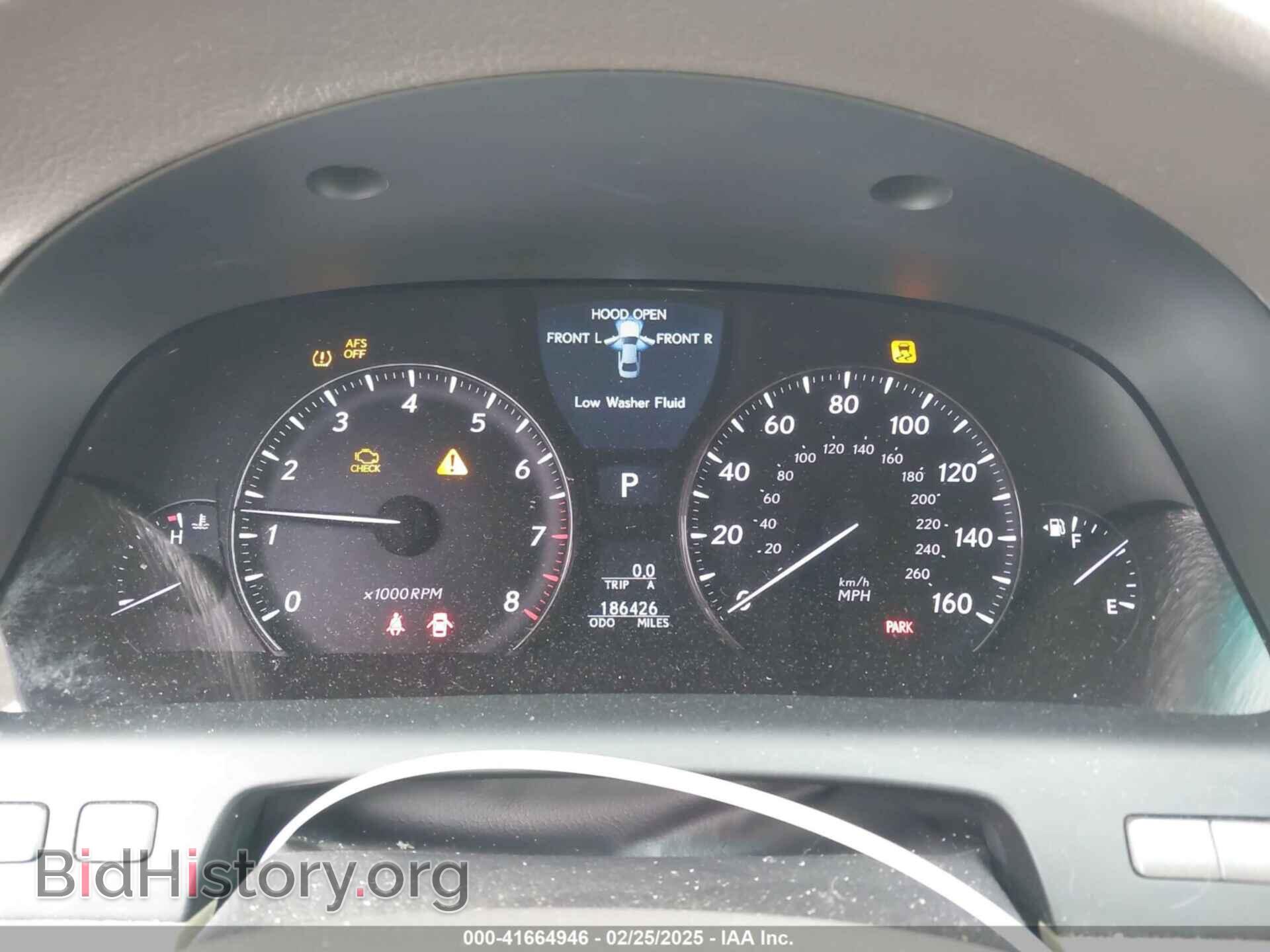 2007 LEXUS LS 460 - VIN: JTHBL46F475031864 - Фото 7