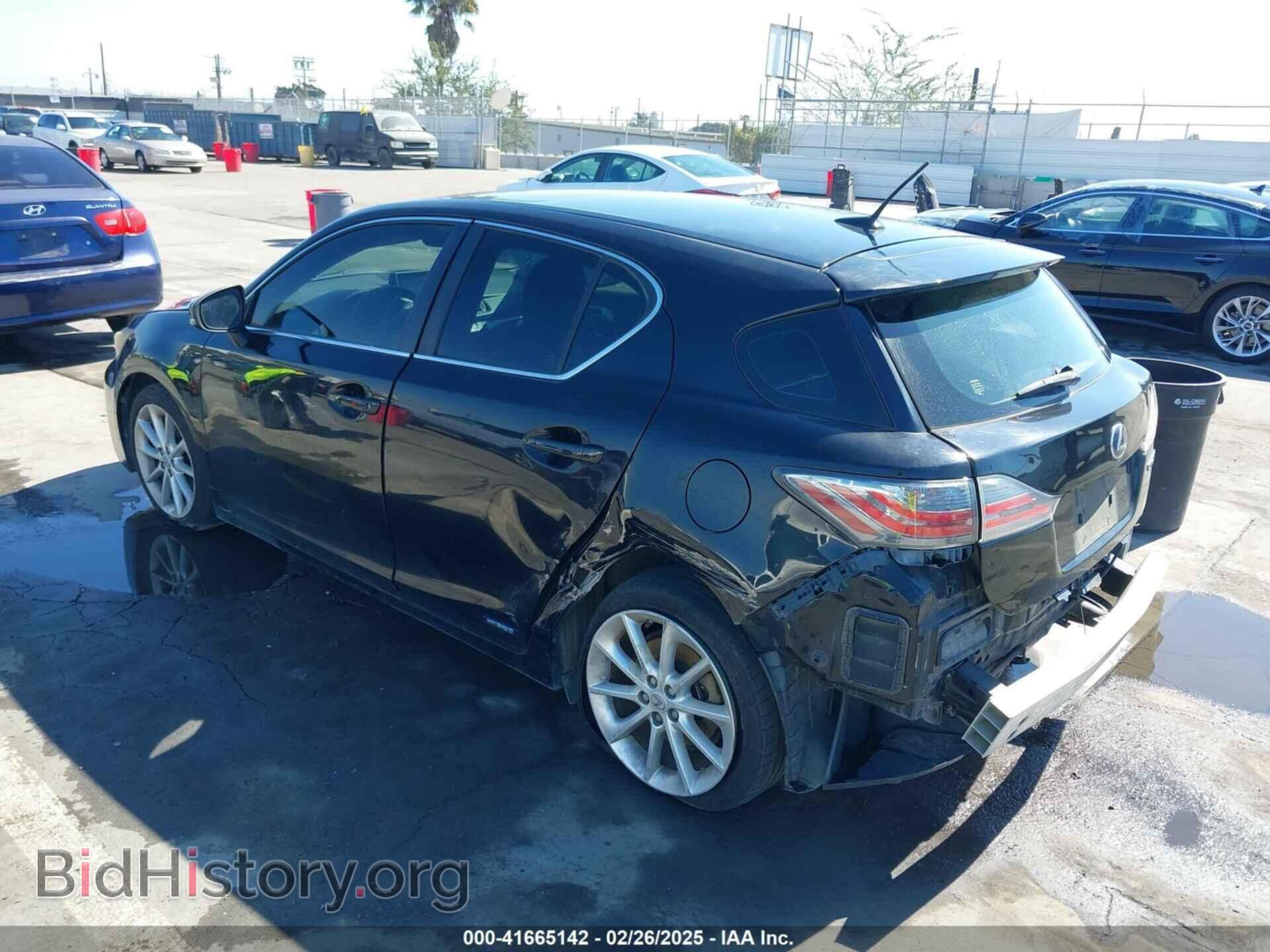 2013 LEXUS CT 200H - VIN: JTHKD5BH4D2149176 - Photo 3