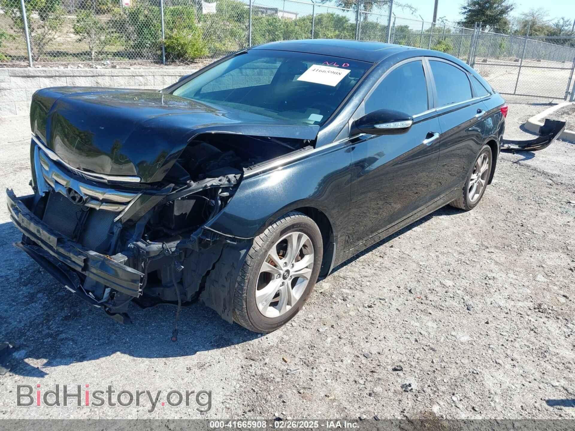 2011 HYUNDAI SONATA - VIN: 5NPEC4AC7BH142834 - Фото 2