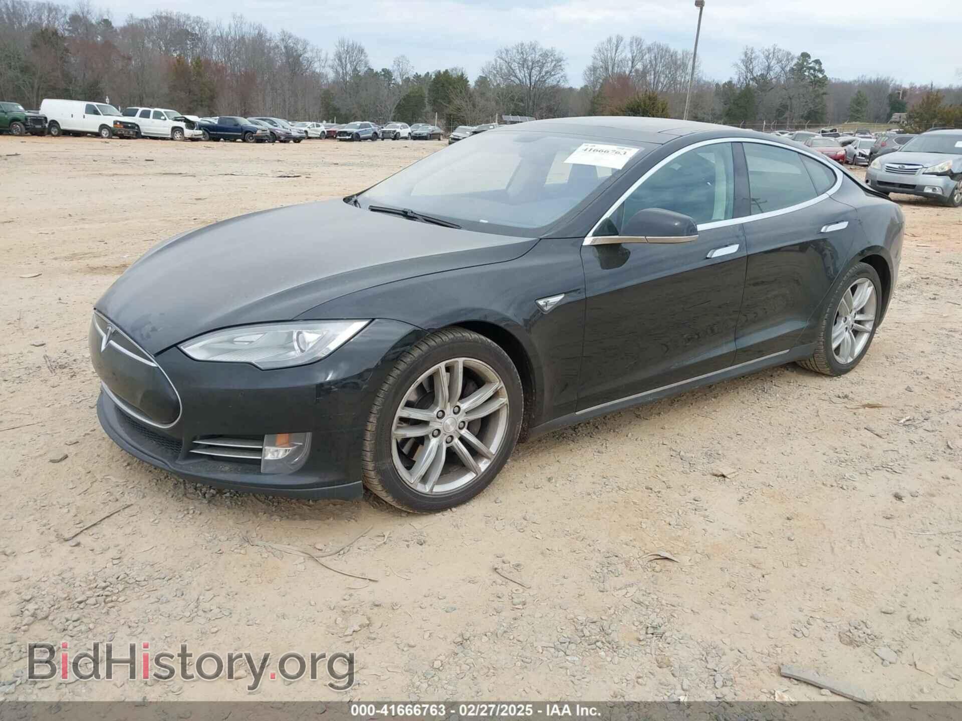 2014 TESLA MODEL S - VIN: 5YJSA1H17EFP34118 - Photo 2