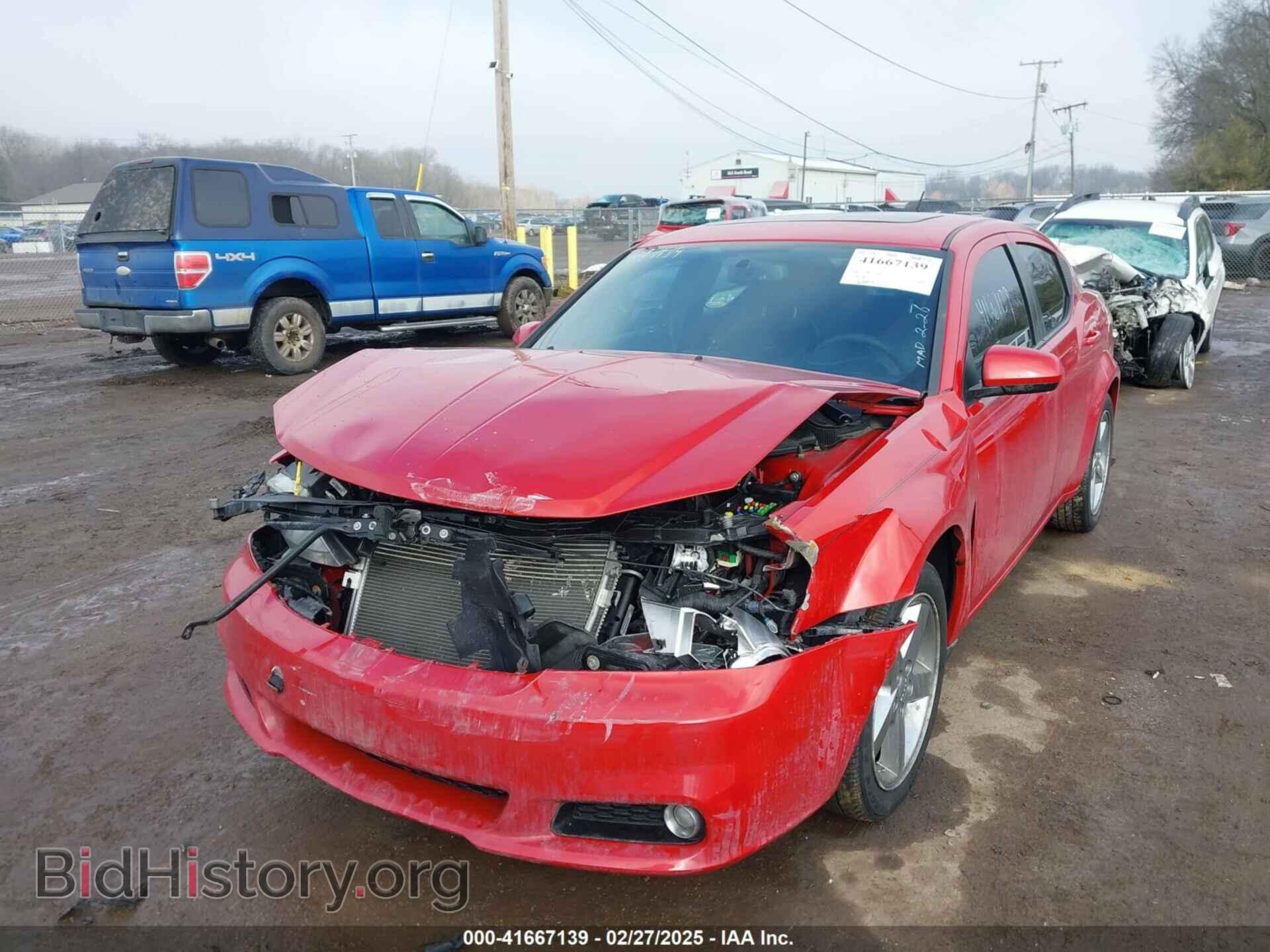 2011 DODGE AVENGER - VIN: 1B3BD2FB7BN562034 - Фото 2