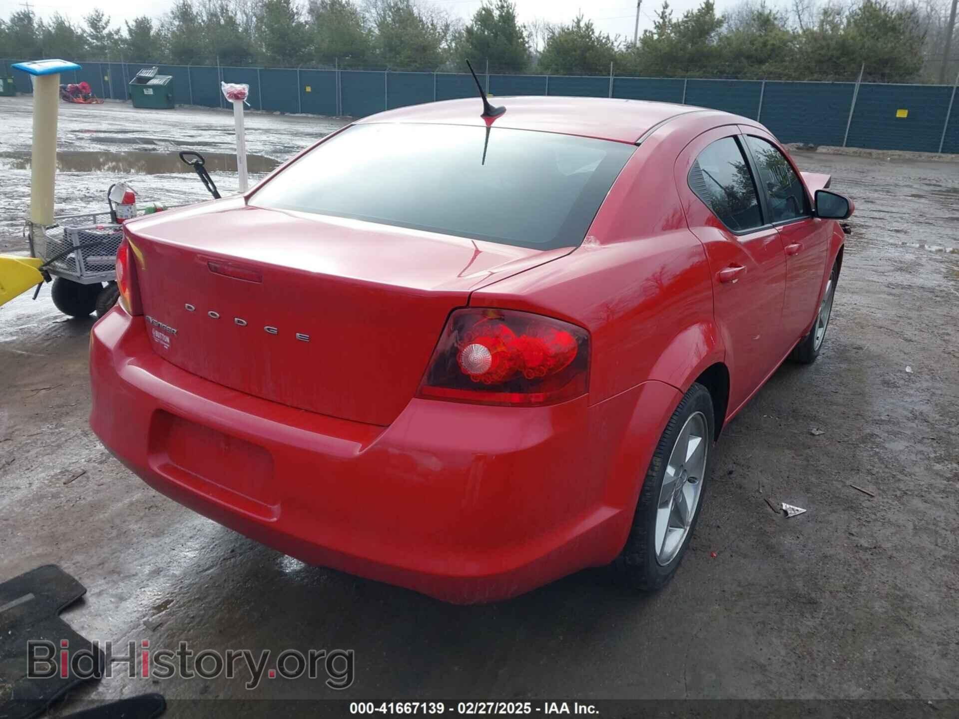2011 DODGE AVENGER - VIN: 1B3BD2FB7BN562034 - Фото 4