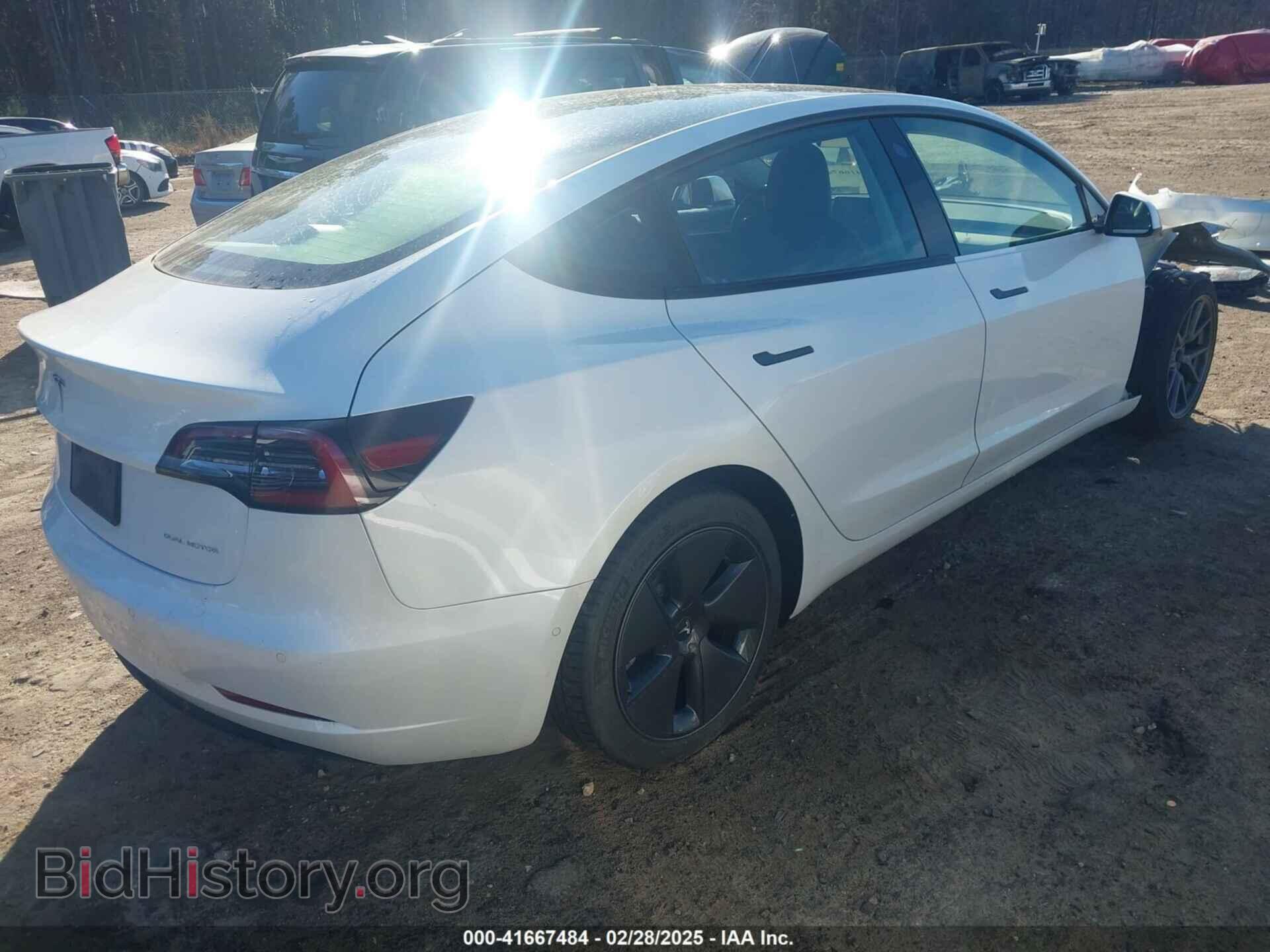2021 TESLA MODEL 3 - VIN: 5YJ3E1EB1MF062593 - Фото 4