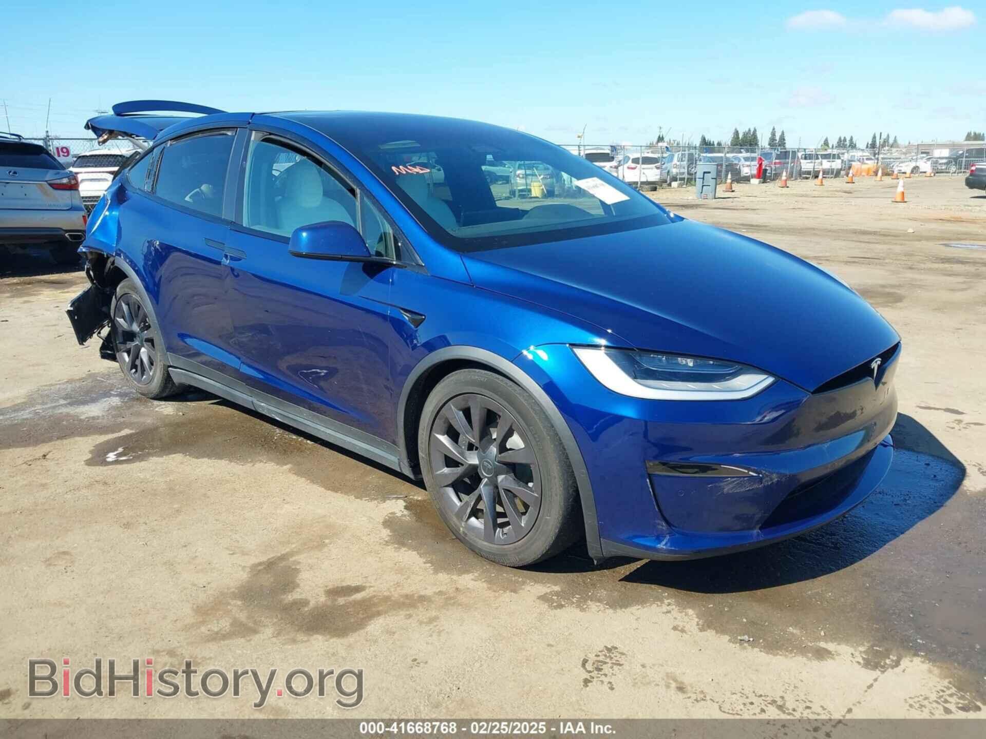 Photo 7SAXCBE55NF328953 - TESLA MODEL X 2022