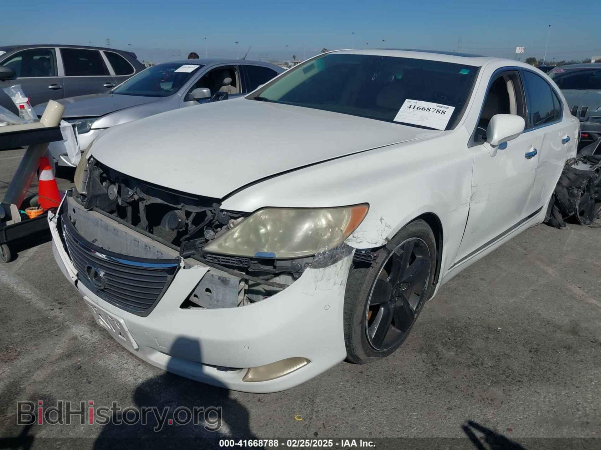 2008 LEXUS LS 460 - VIN: JTHBL46F585068505 - Фото 2