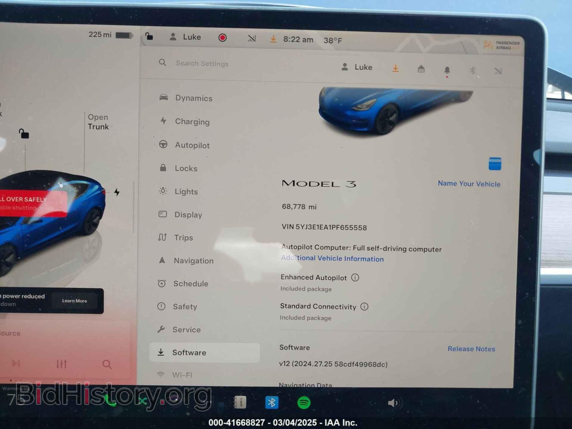 2023 TESLA MODEL 3 - VIN: 5YJ3E1EA1PF655558 - Фото 7